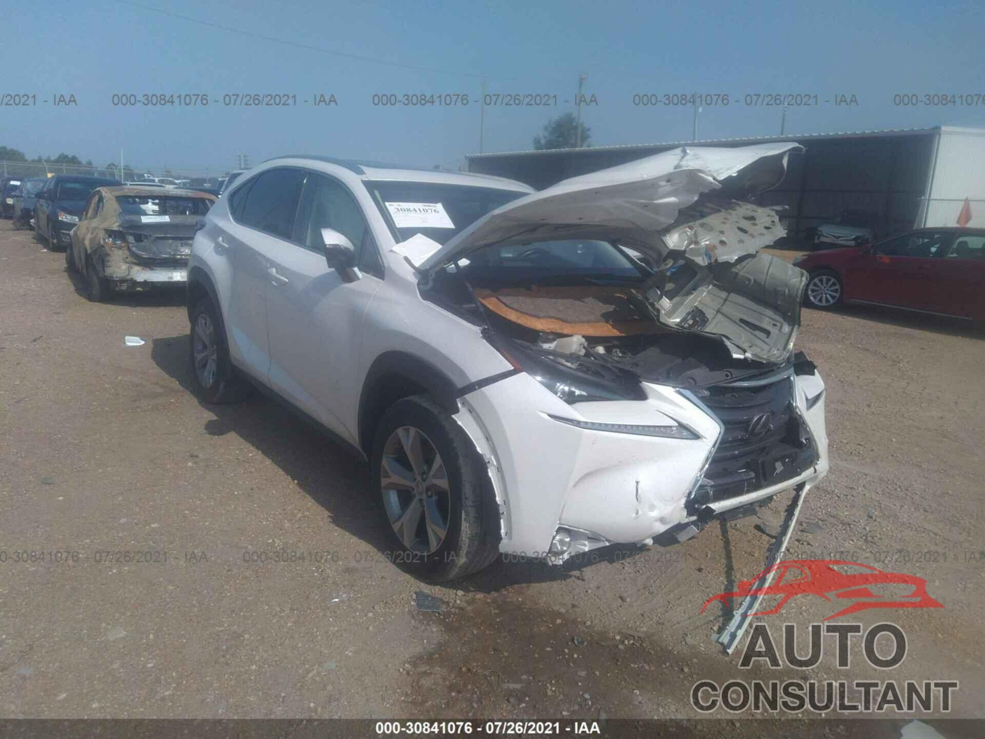 LEXUS NX 2017 - JTJYARBZ7H2084864