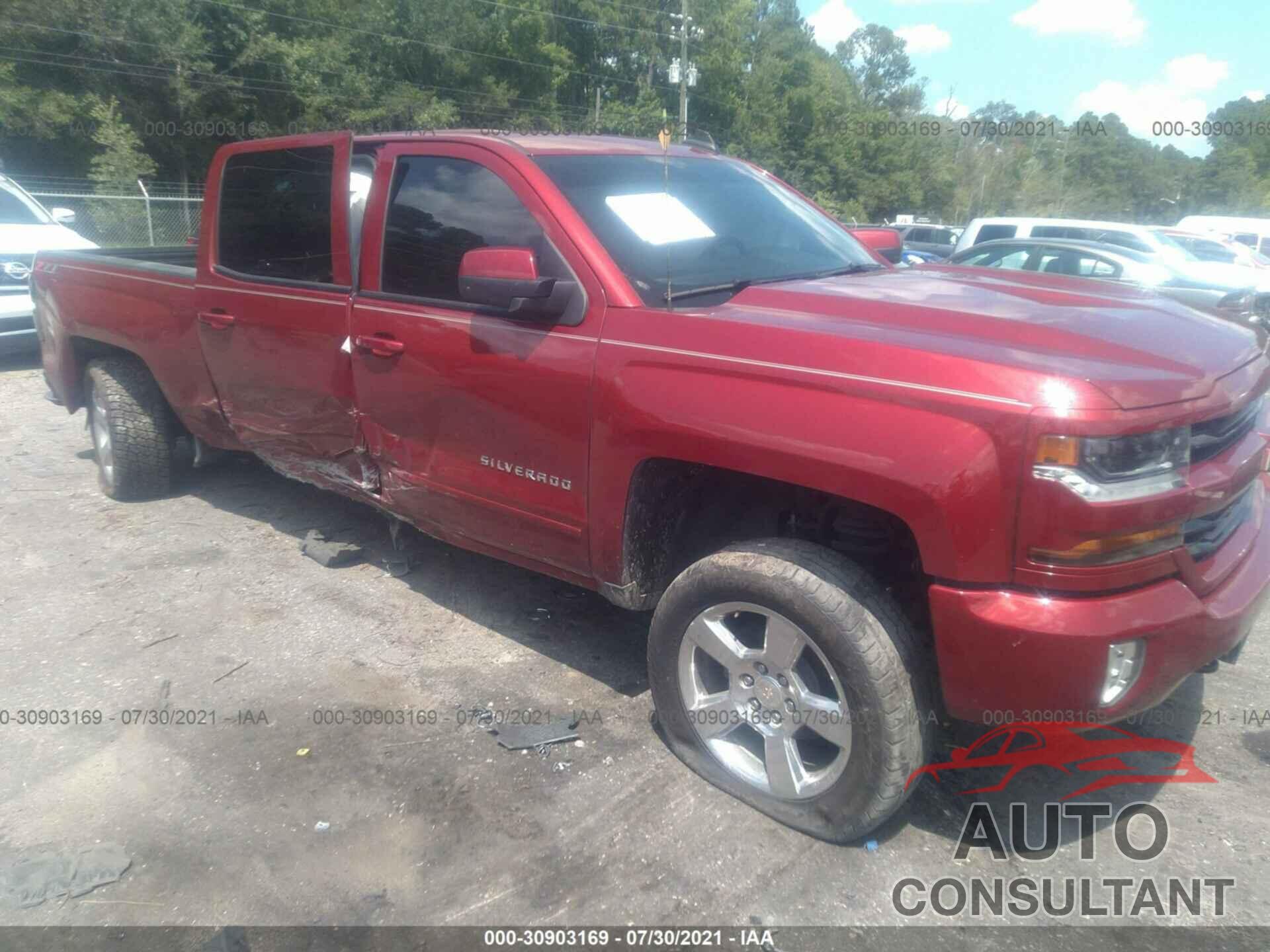 CHEVROLET SILVERADO 1500 2018 - 3GCUKREC8JG302975