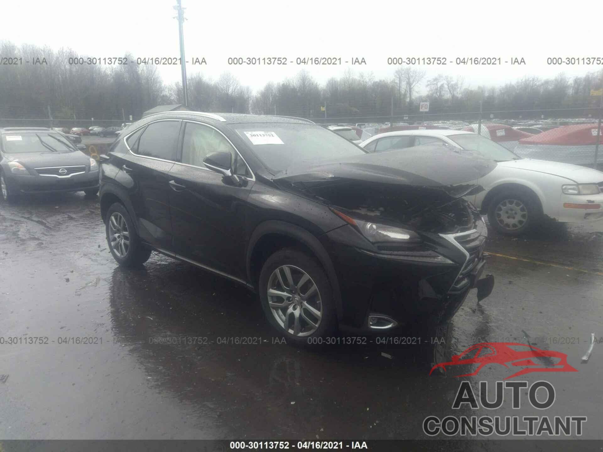 LEXUS NX 200T 2016 - JTJBARBZ7G2089566