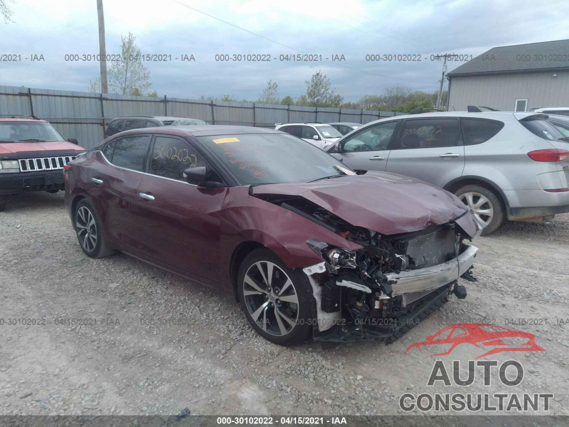 NISSAN MAXIMA 2017 - 1N4AA6AP0HC378190