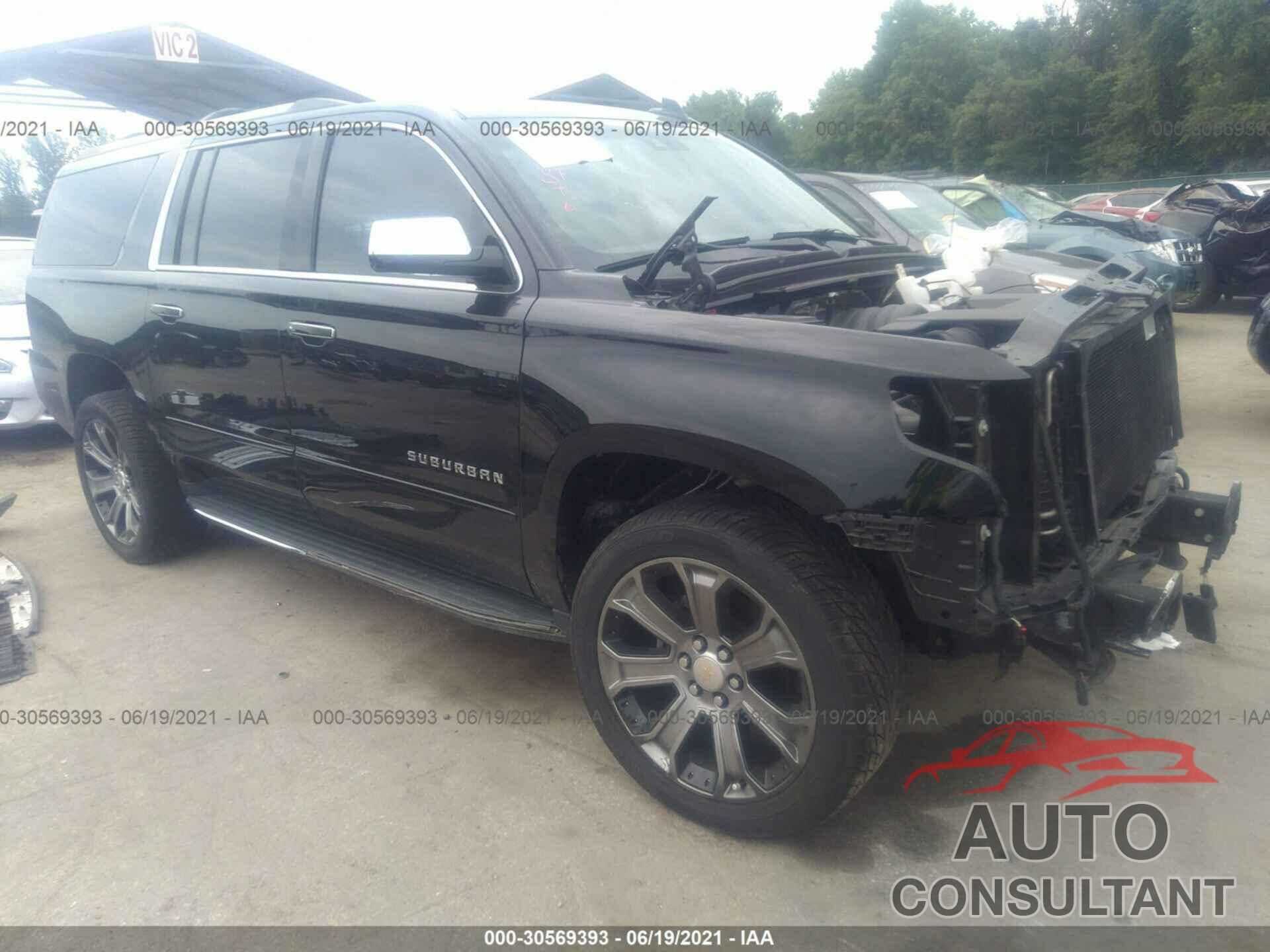 CHEVROLET SUBURBAN 2017 - 1GNSKJKC9HR141454