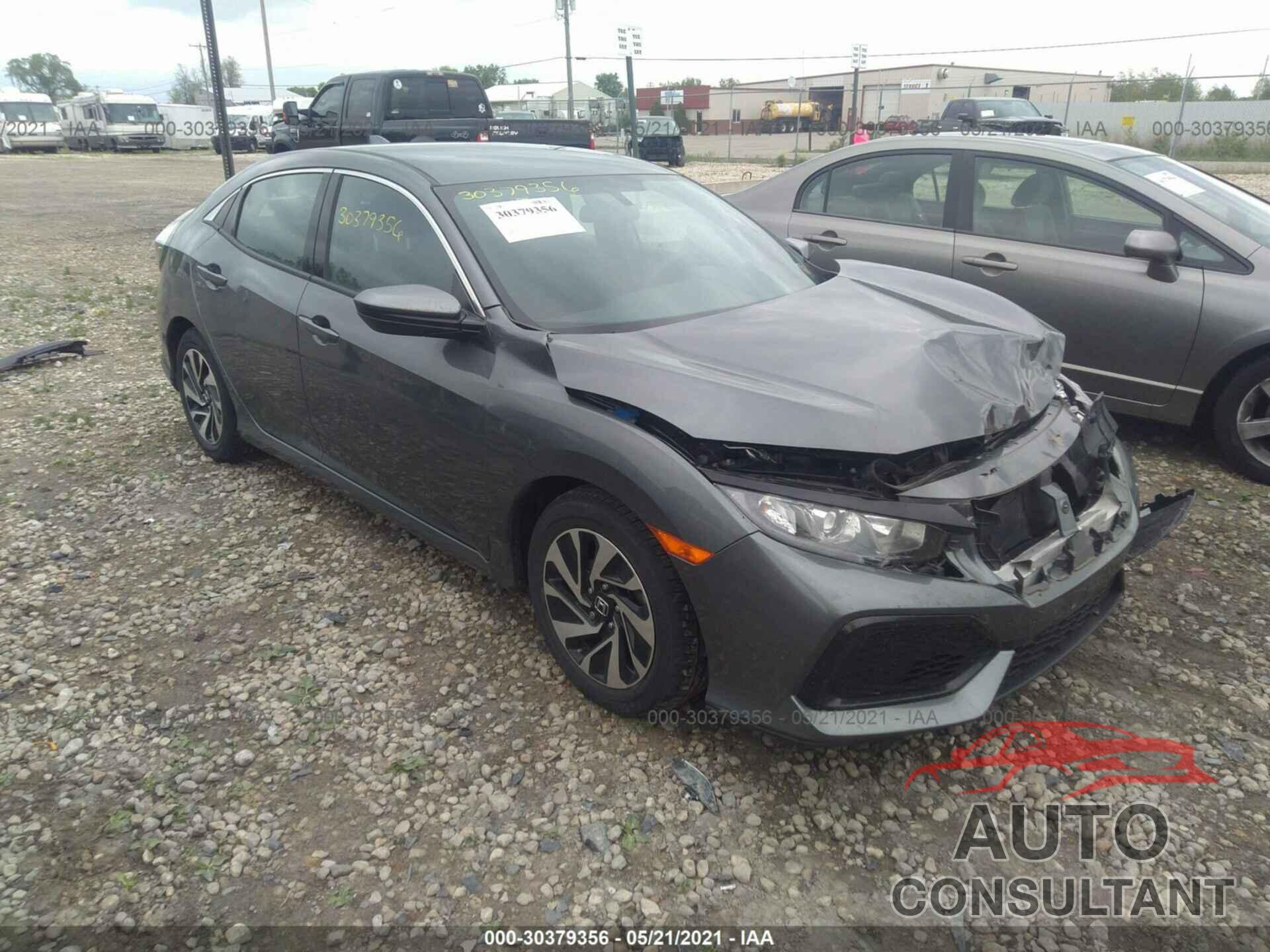HONDA CIVIC HATCHBACK 2017 - SHHFK7H25HU231202