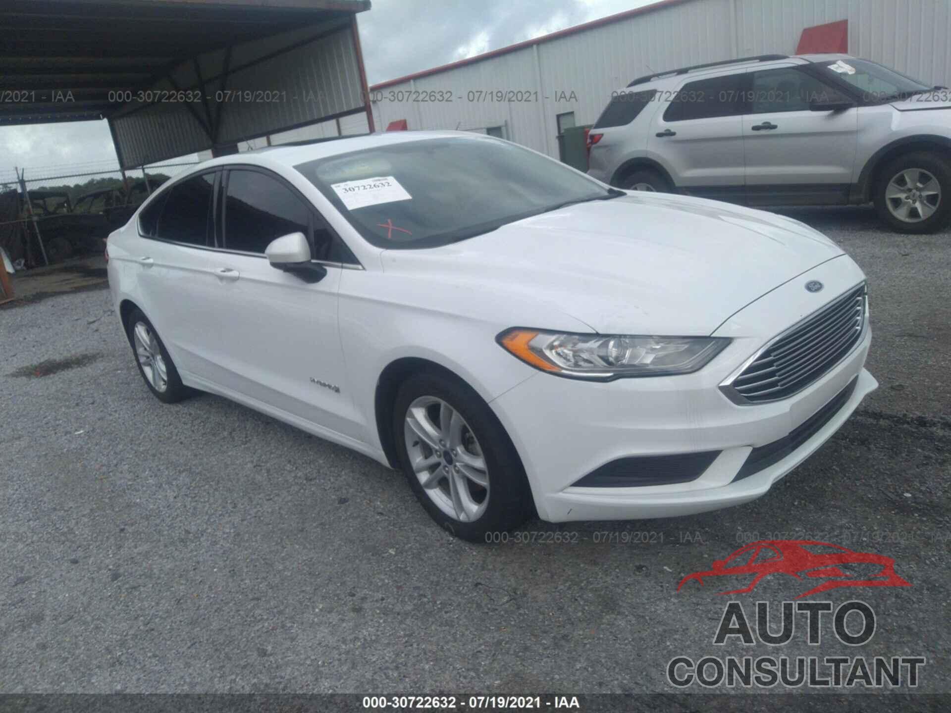 FORD FUSION HYBRID 2018 - 3FA6P0LU5JR137642