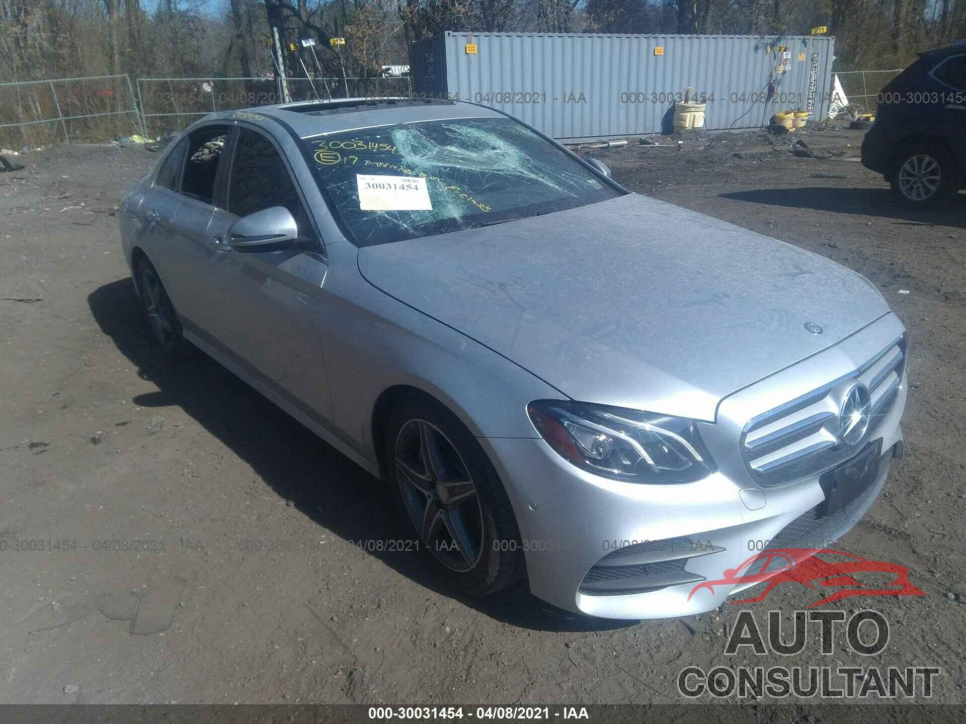 MERCEDES-BENZ E-CLASS 2017 - WDDZF4KB1HA071800