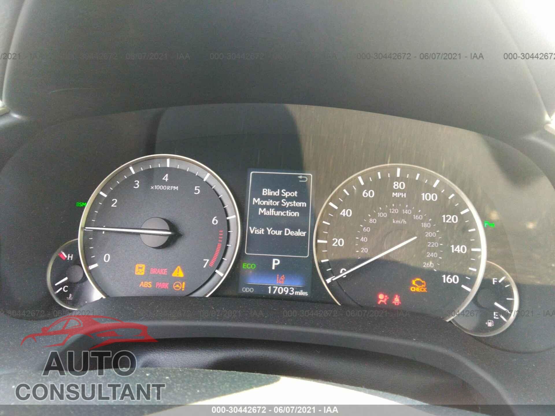 LEXUS RX 2017 - 2T2BZMCA6HC072568