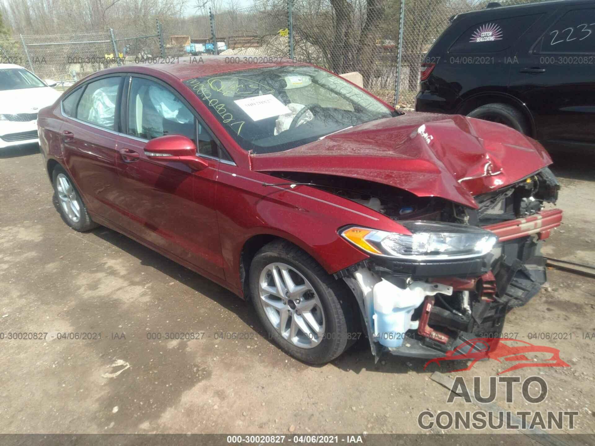 FORD FUSION 2016 - 3FA6P0H74GR378202