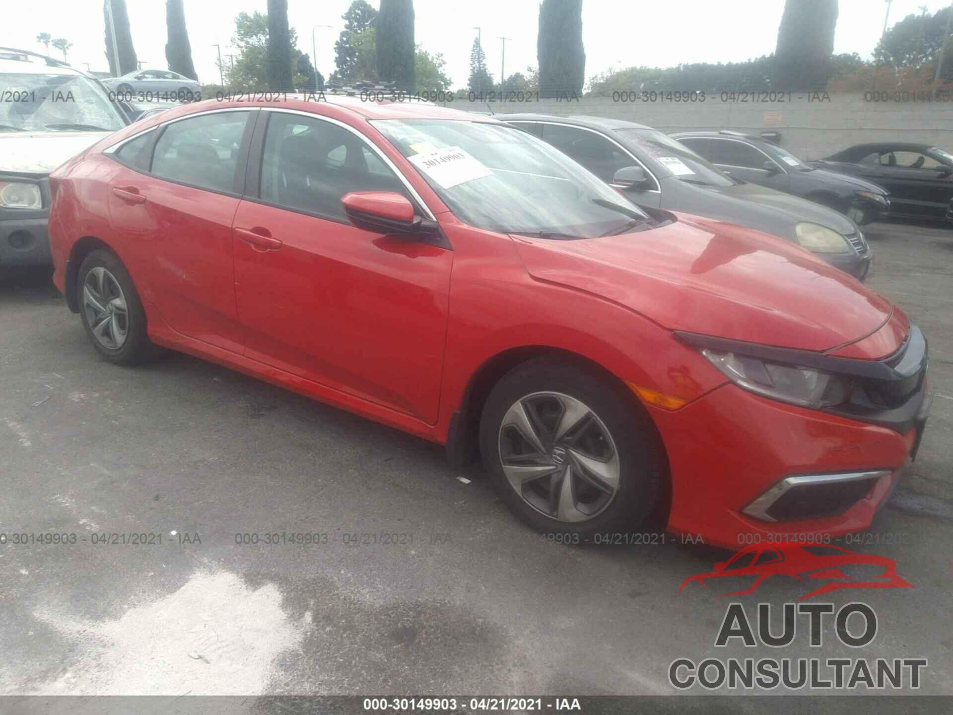 HONDA CIVIC SEDAN 2019 - 2HGFC2F63KH524476