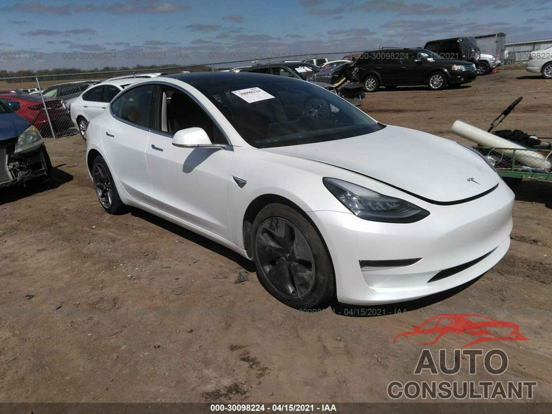 TESLA MODEL 3 2019 - 5YJ3E1EA9KF484051