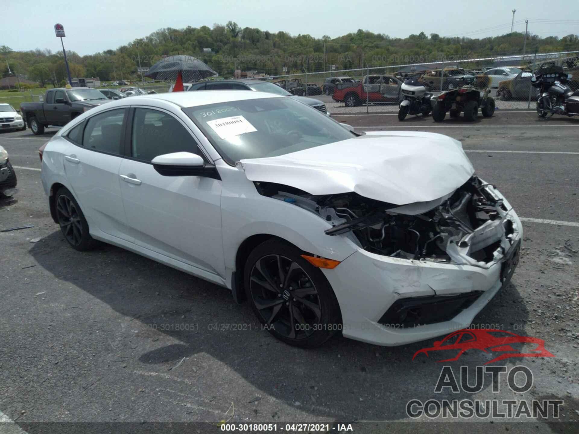 HONDA CIVIC SEDAN 2020 - 2HGFC2F80LH529542