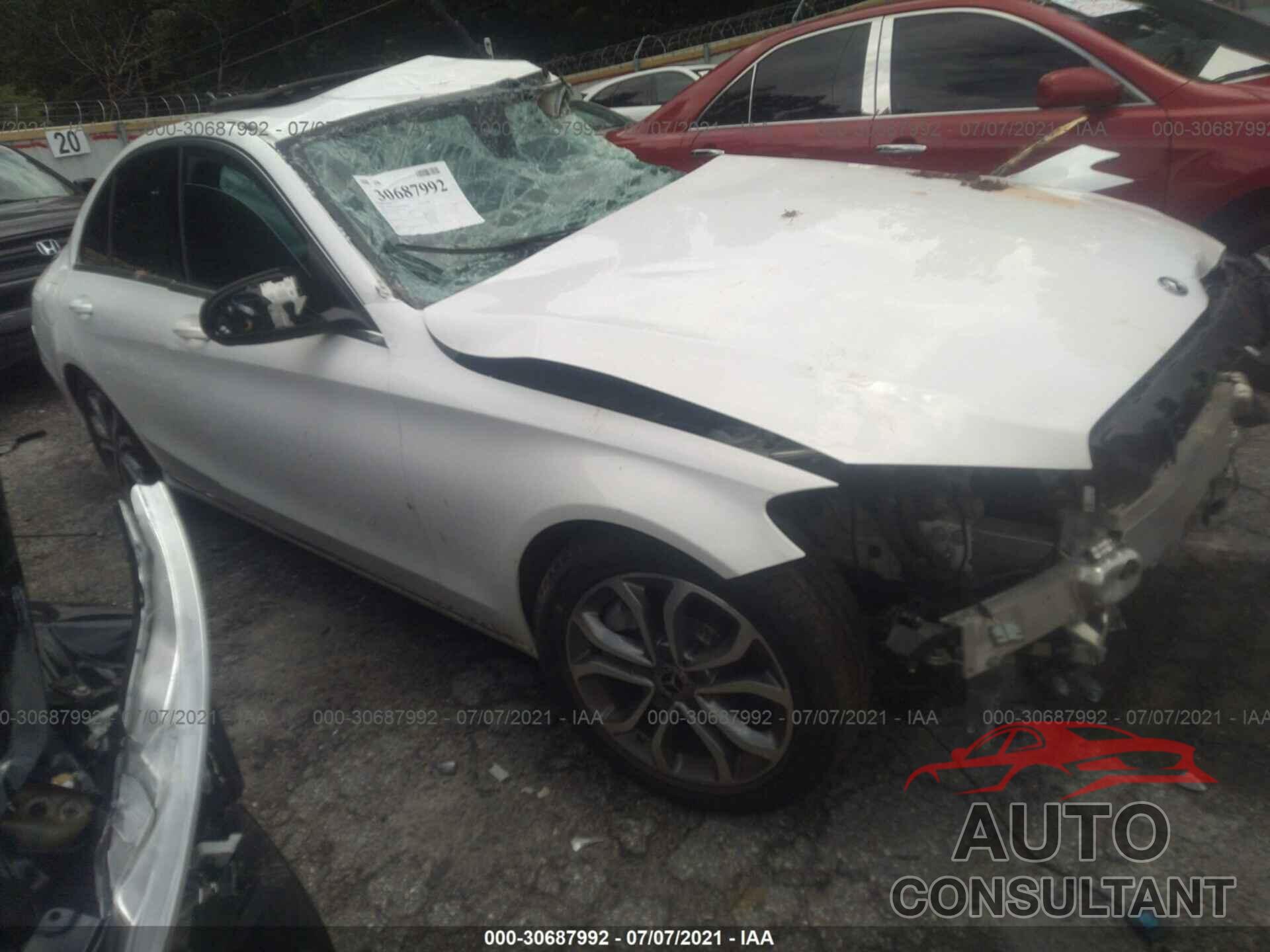 MERCEDES-BENZ C-CLASS 2018 - 55SWF4JB6JU254233