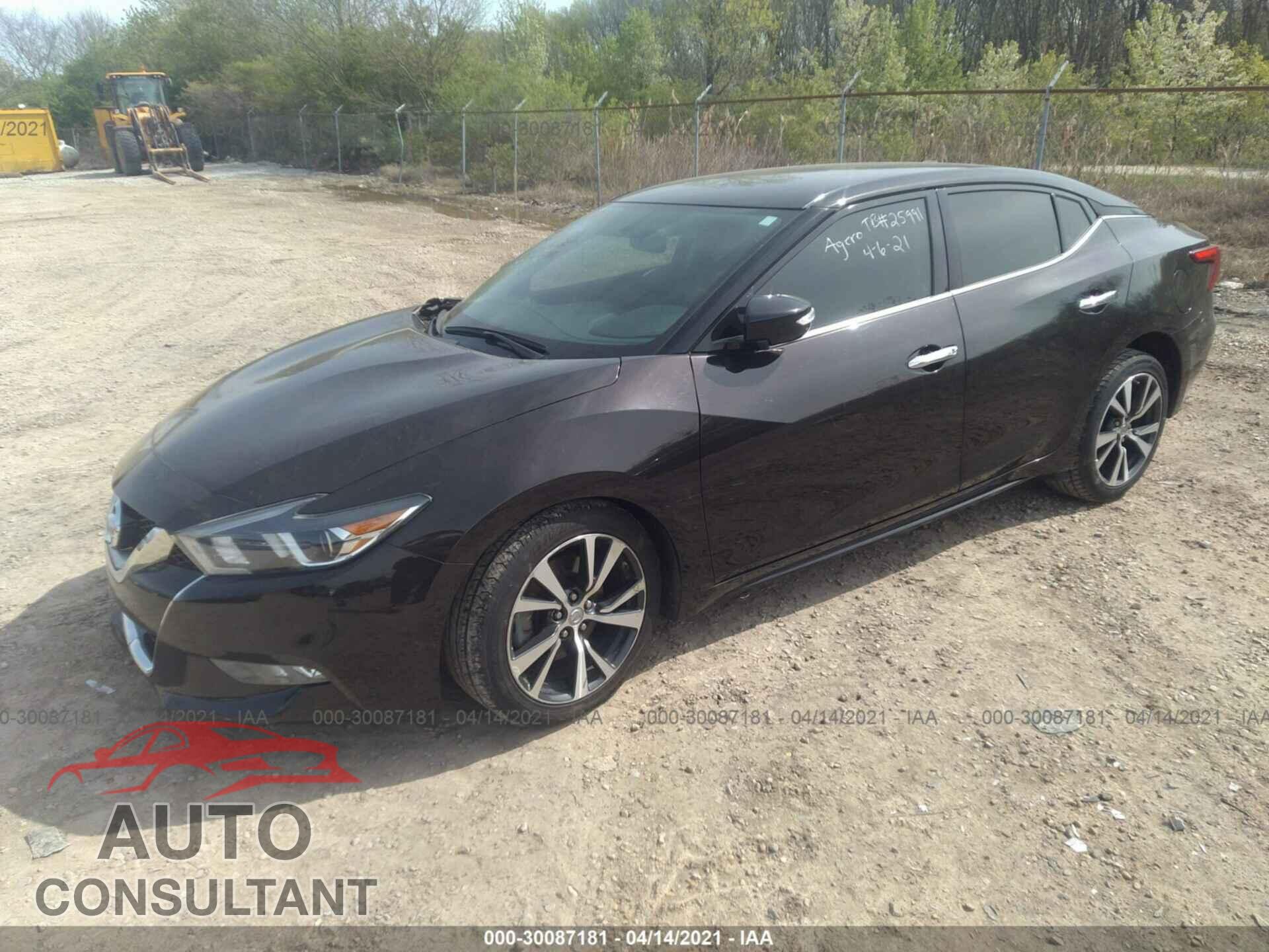 NISSAN MAXIMA 2017 - 1N4AA6AP1HC424982