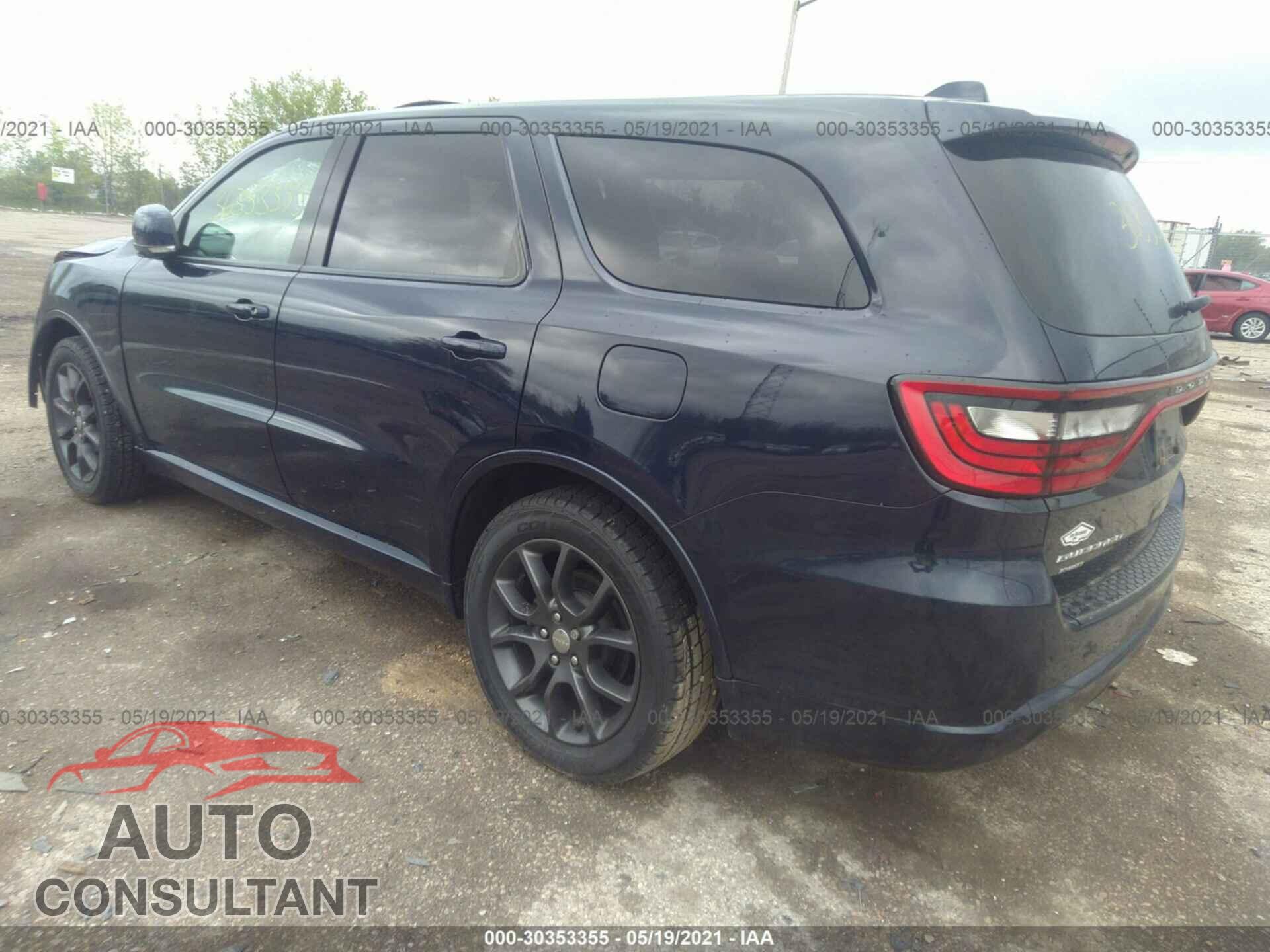 DODGE DURANGO 2017 - 1C4SDJCT5HC820299