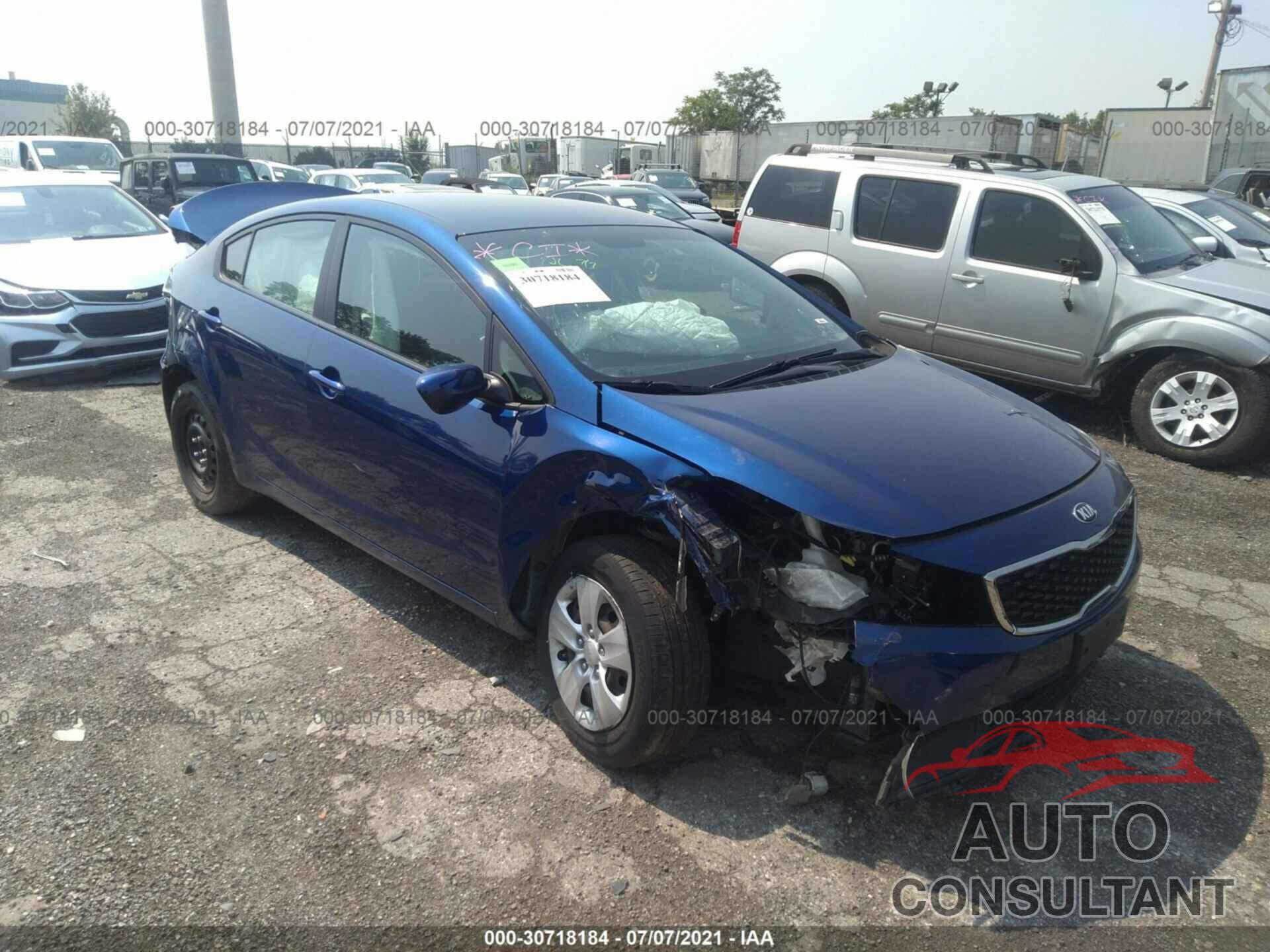 KIA FORTE 2018 - 3KPFK4A70JE184288