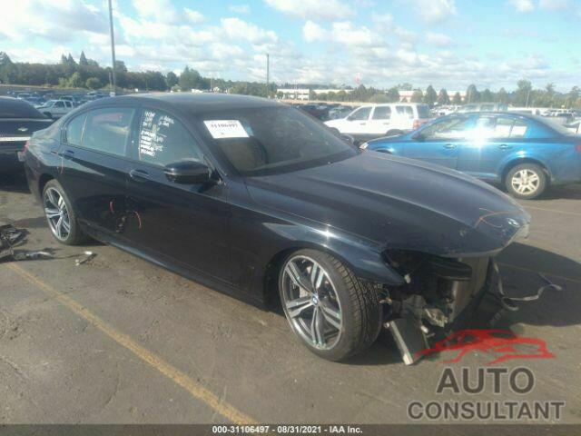 BMW 7 SERIES 2016 - WBA7F2C57GG415461