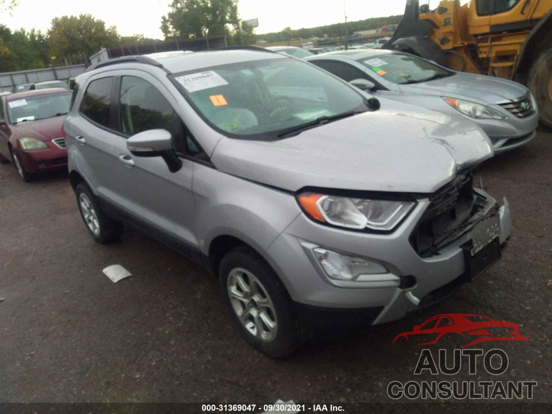 FORD ECOSPORT 2019 - MAJ6S3GL1KC284381