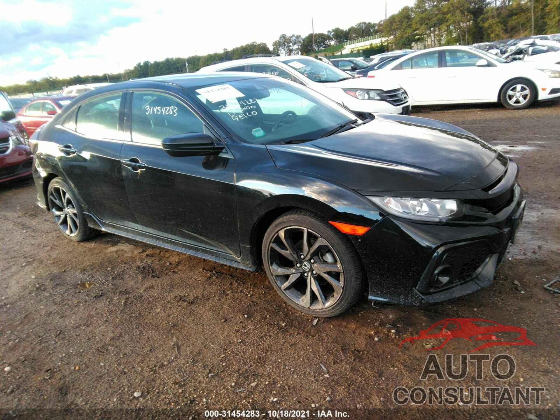 HONDA CIVIC HATCHBACK 2019 - SHHFK7H40KU420283
