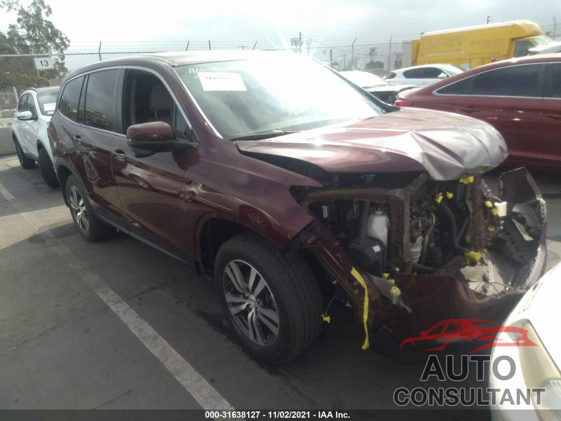 HONDA PILOT 2018 - 5FNYF5H31JB004056