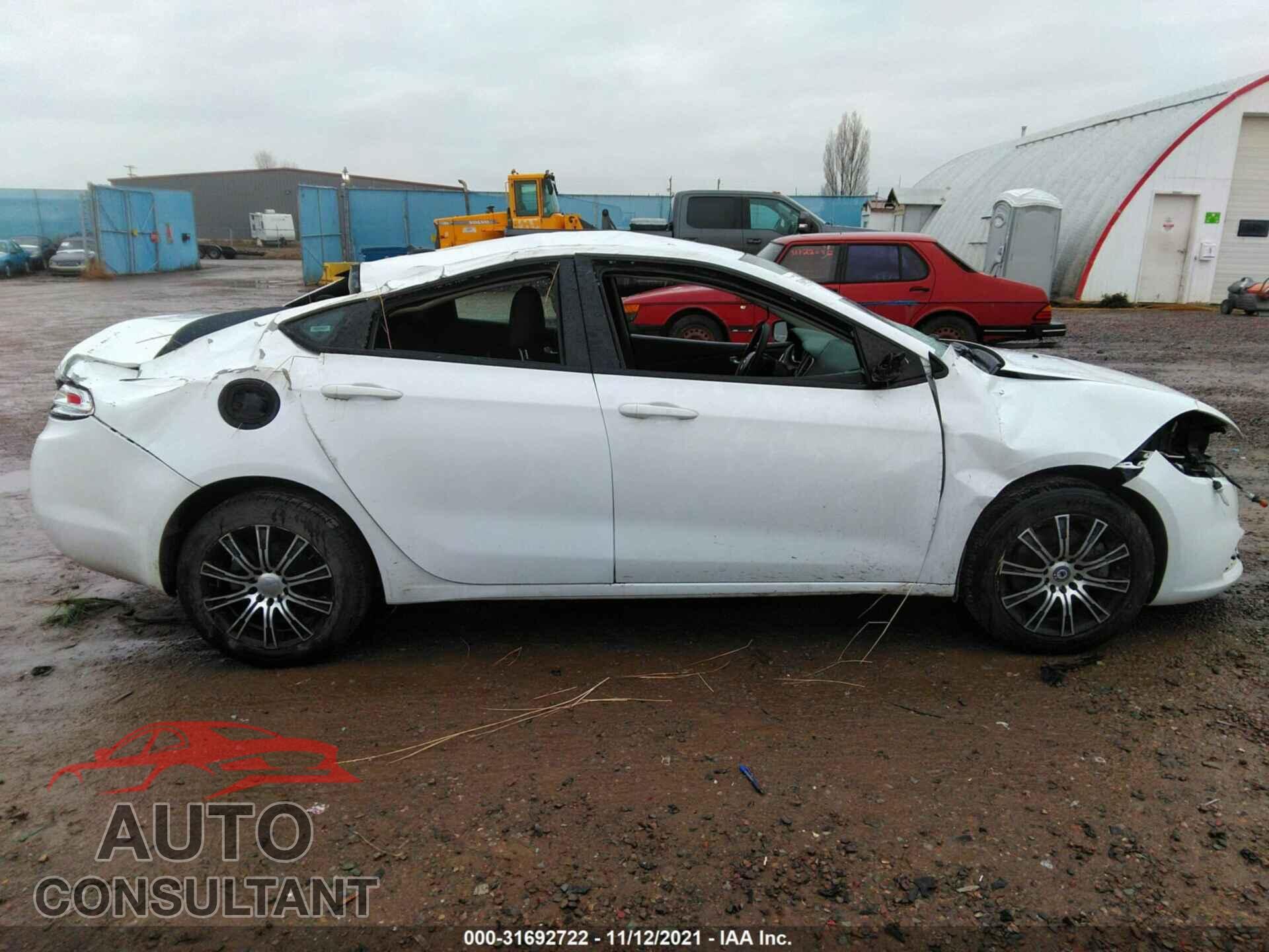 DODGE DART 2016 - 1C3CDFBA5GD652467