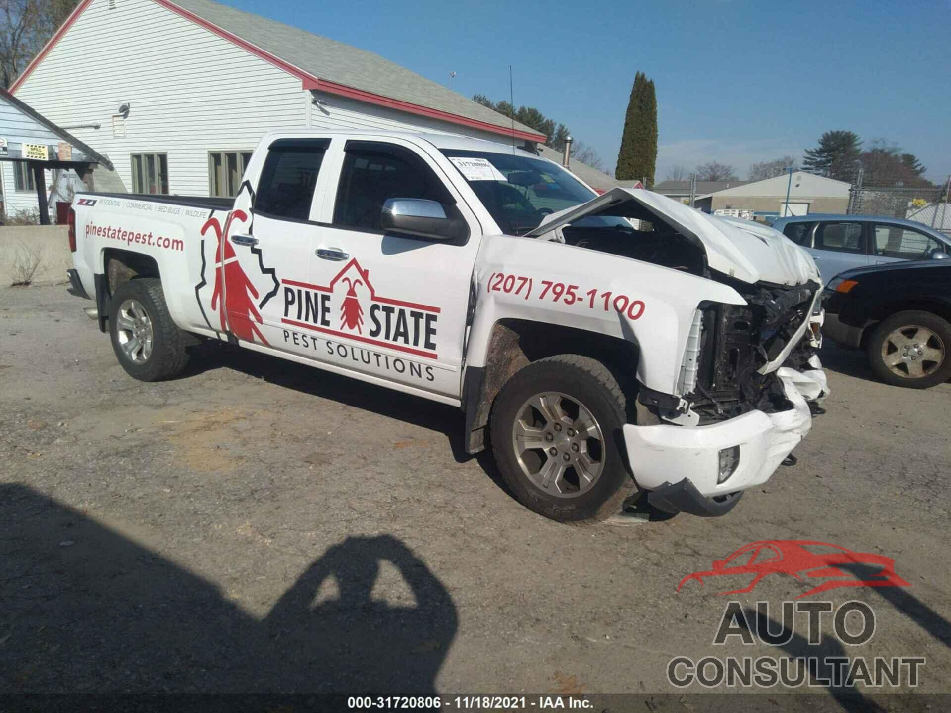 CHEVROLET SILVERADO 1500 2016 - 1GCVKREC3GZ290747