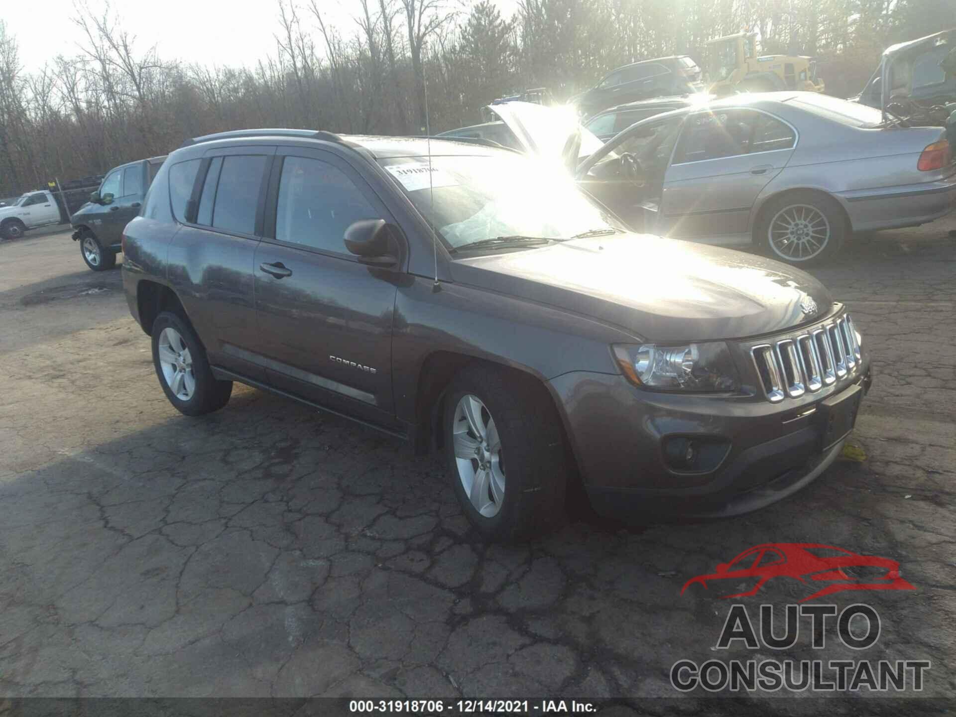 JEEP COMPASS 2016 - 1C4NJDBBXGD572012