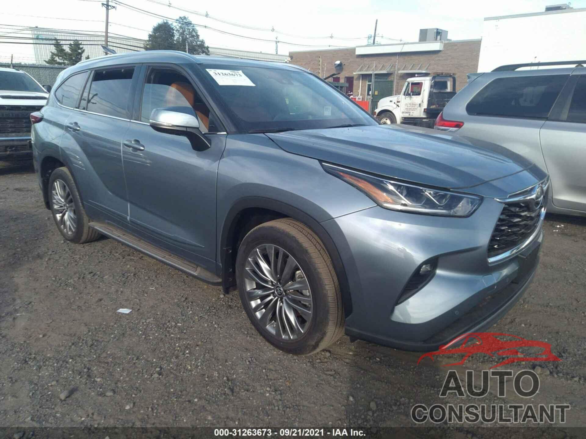 TOYOTA HIGHLANDER 2021 - 5TDFZRBH7MS074204