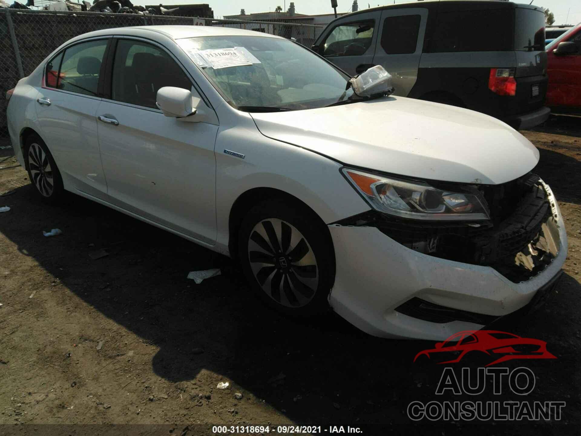 HONDA ACCORD HYBRID 2017 - JHMCR6F38HC010985