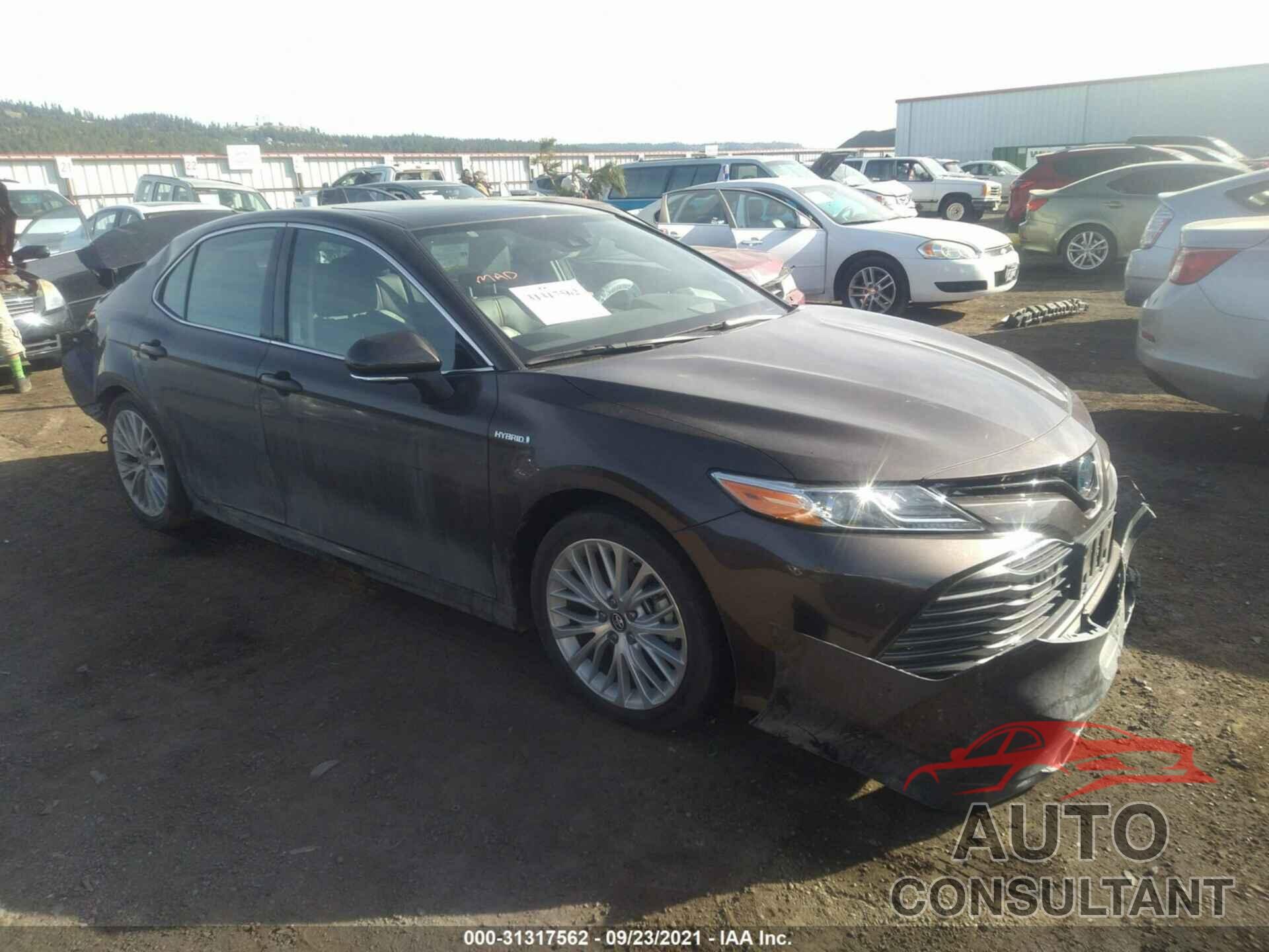 TOYOTA CAMRY 2019 - 4T1B21HK7KU516412