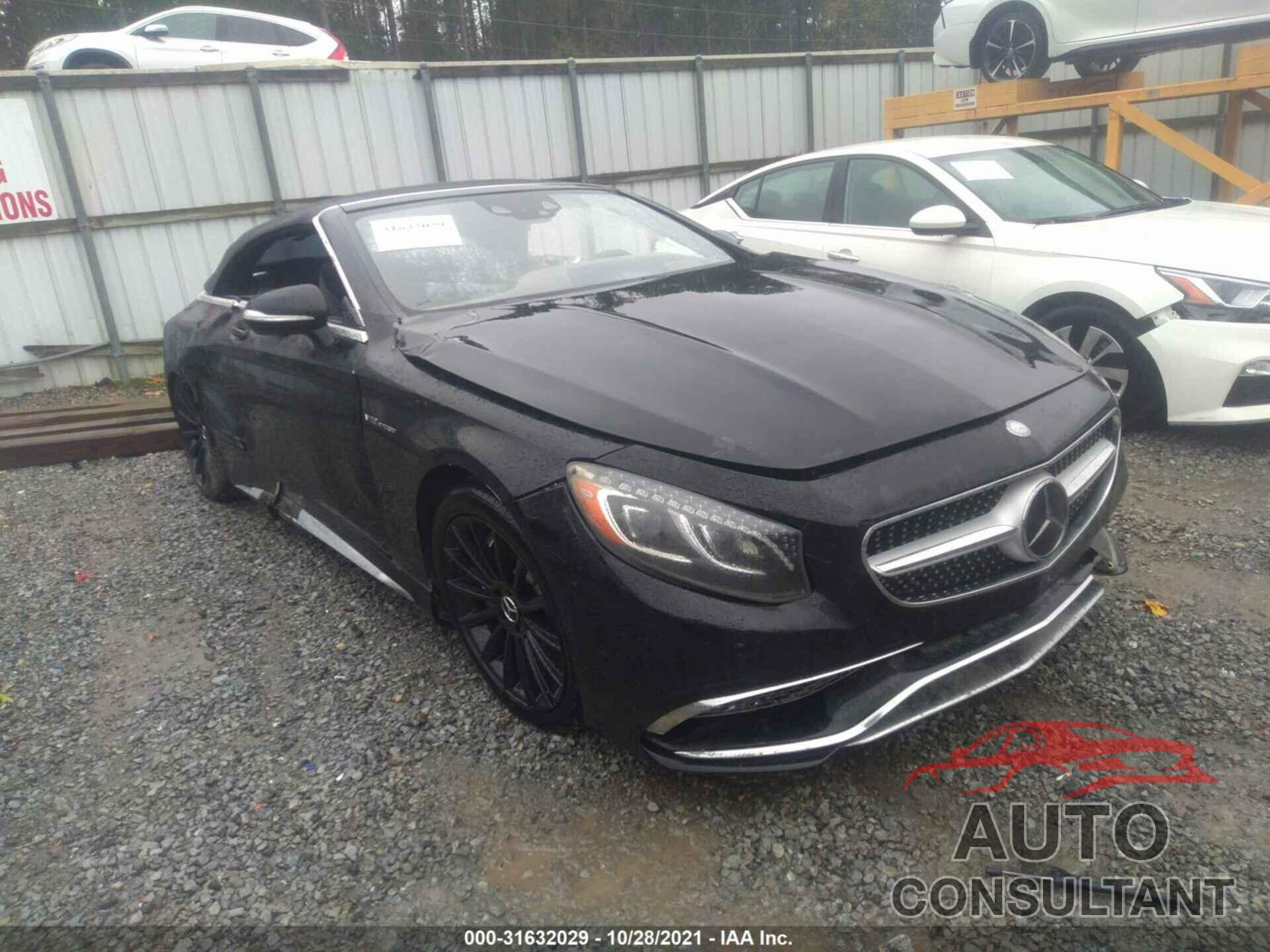 MERCEDES-BENZ S-CLASS 2017 - WDDXK7KB4HAD24233
