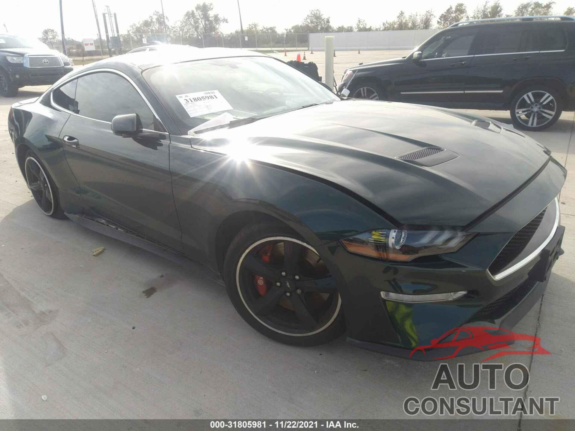 FORD MUSTANG 2019 - 1FA6P8K01K5502139