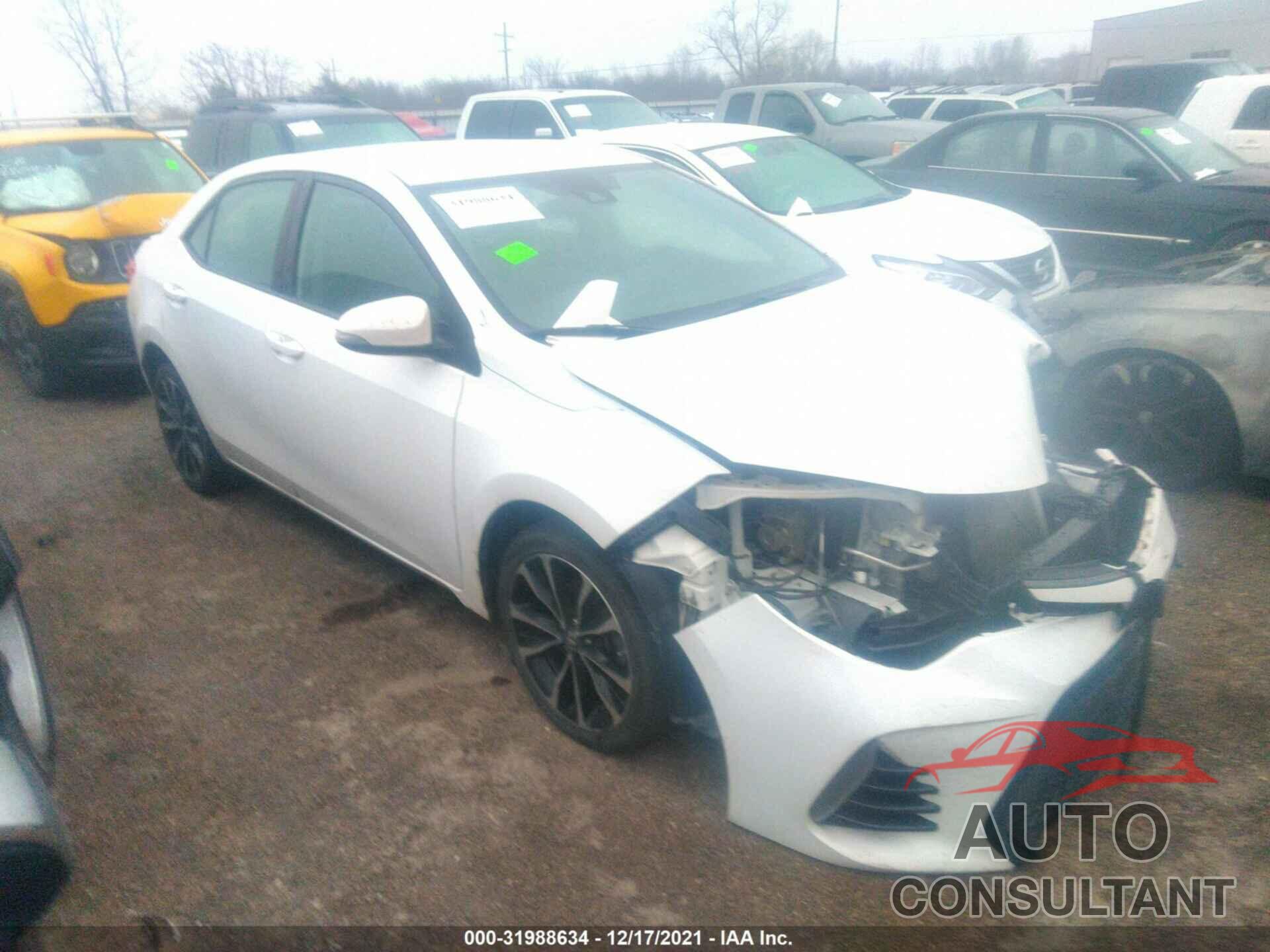 TOYOTA COROLLA 2017 - 5YFBURHE0HP608653