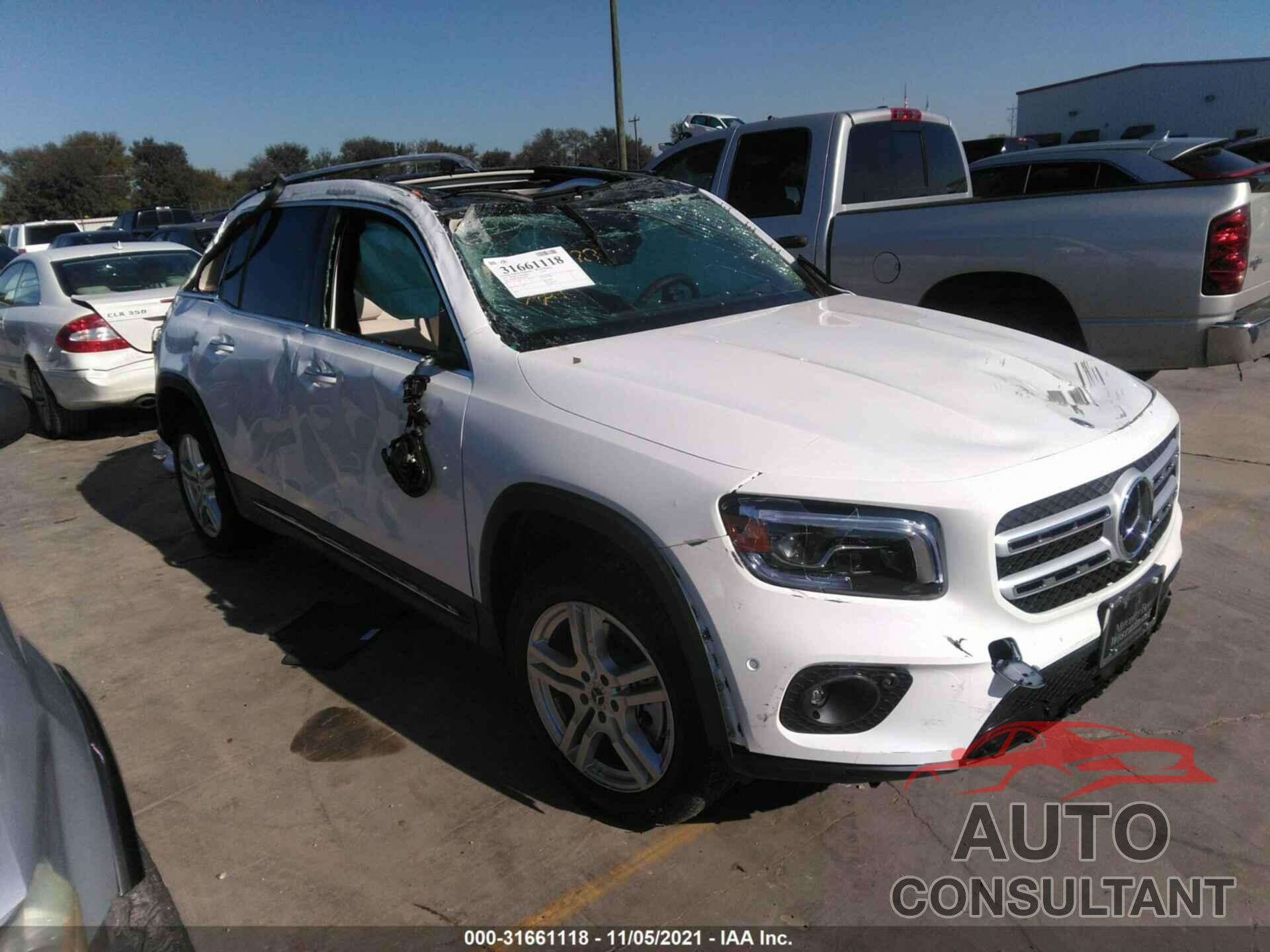 MERCEDES-BENZ GLB 2021 - W1N4M4GB7MW162823