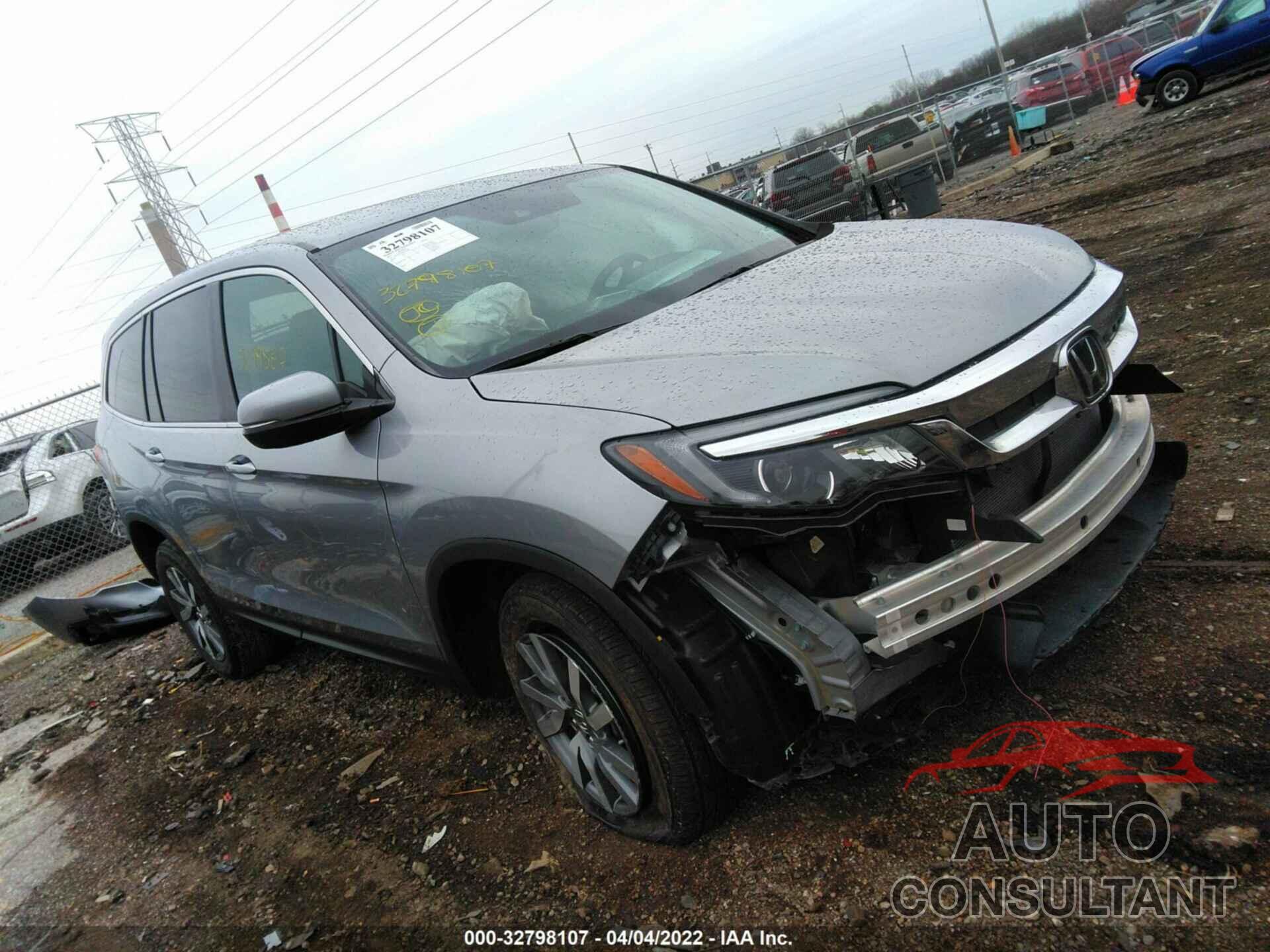 HONDA PILOT 2019 - 5FNYF6H33KB101394