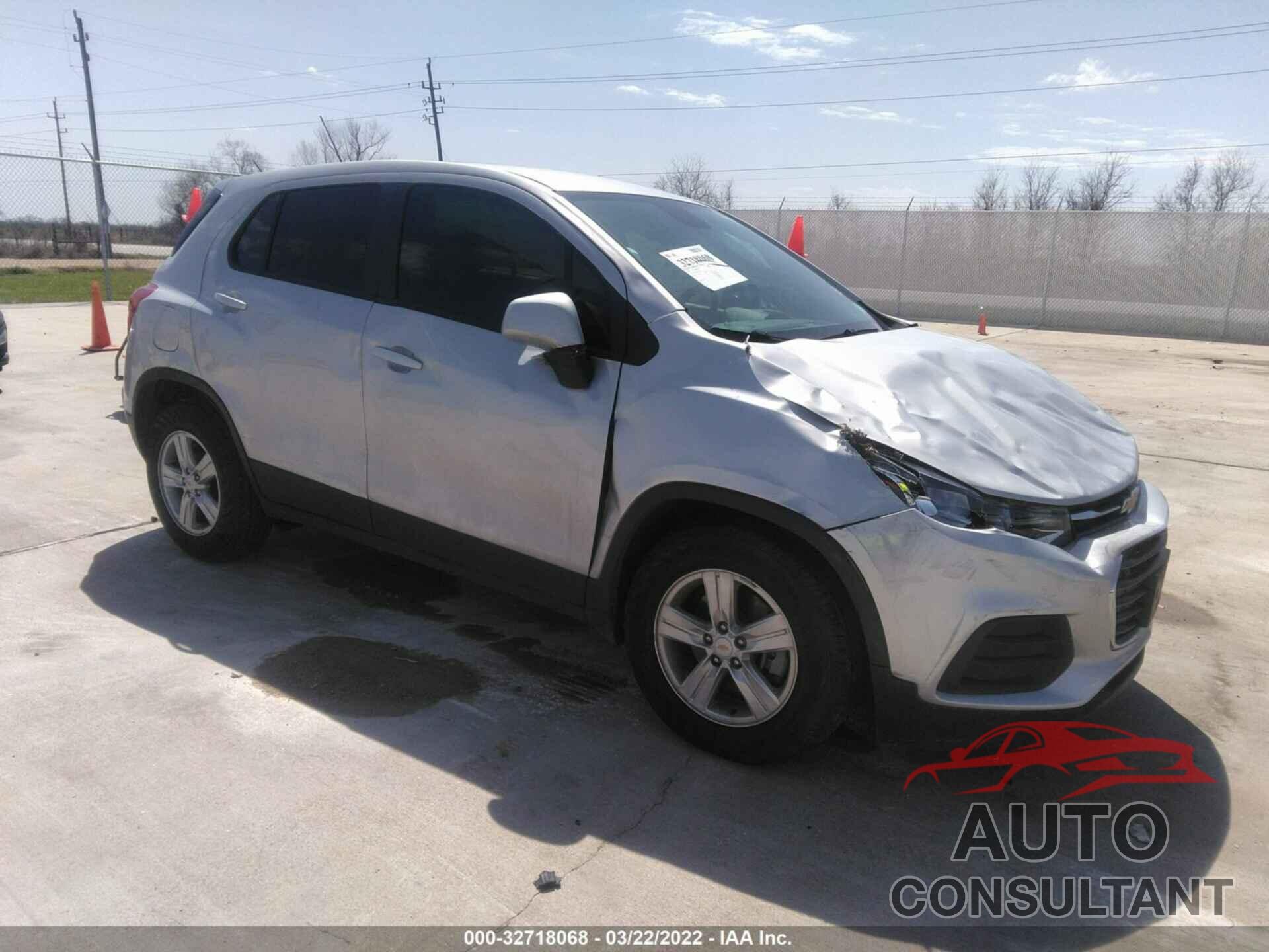 CHEVROLET TRAX 2020 - KL7CJKSB4LB312283