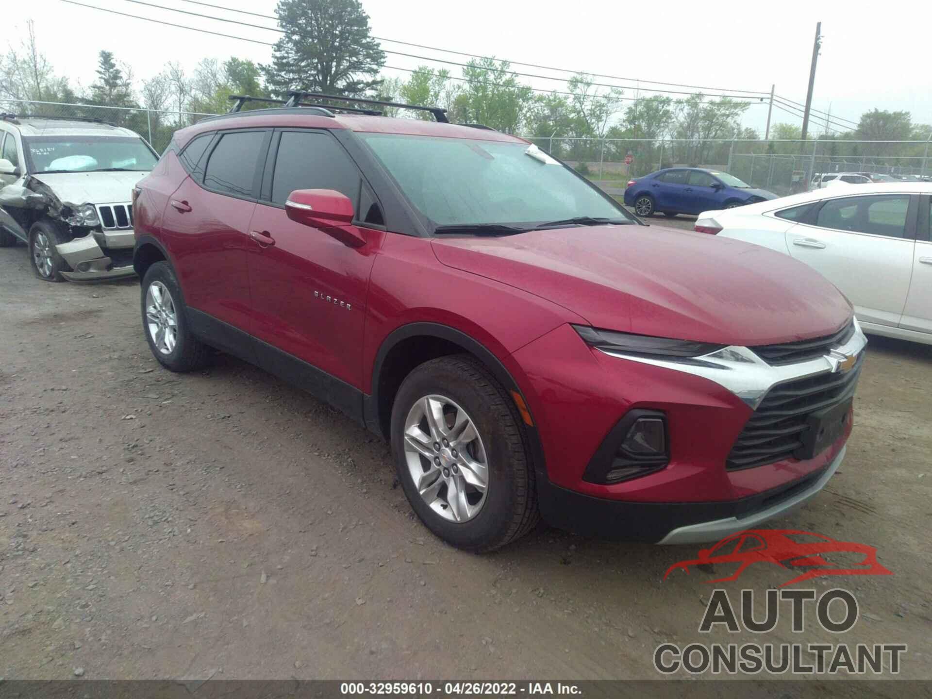 CHEVROLET BLAZER 2020 - 3GNKBBRA1LS596279