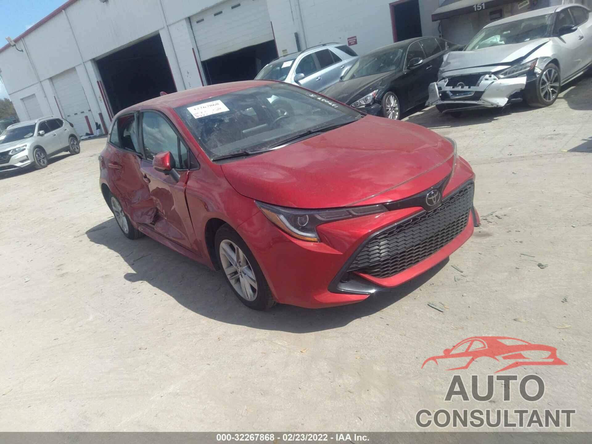 TOYOTA COROLLA HATCHBACK 2021 - JTND4MBEXM3139039