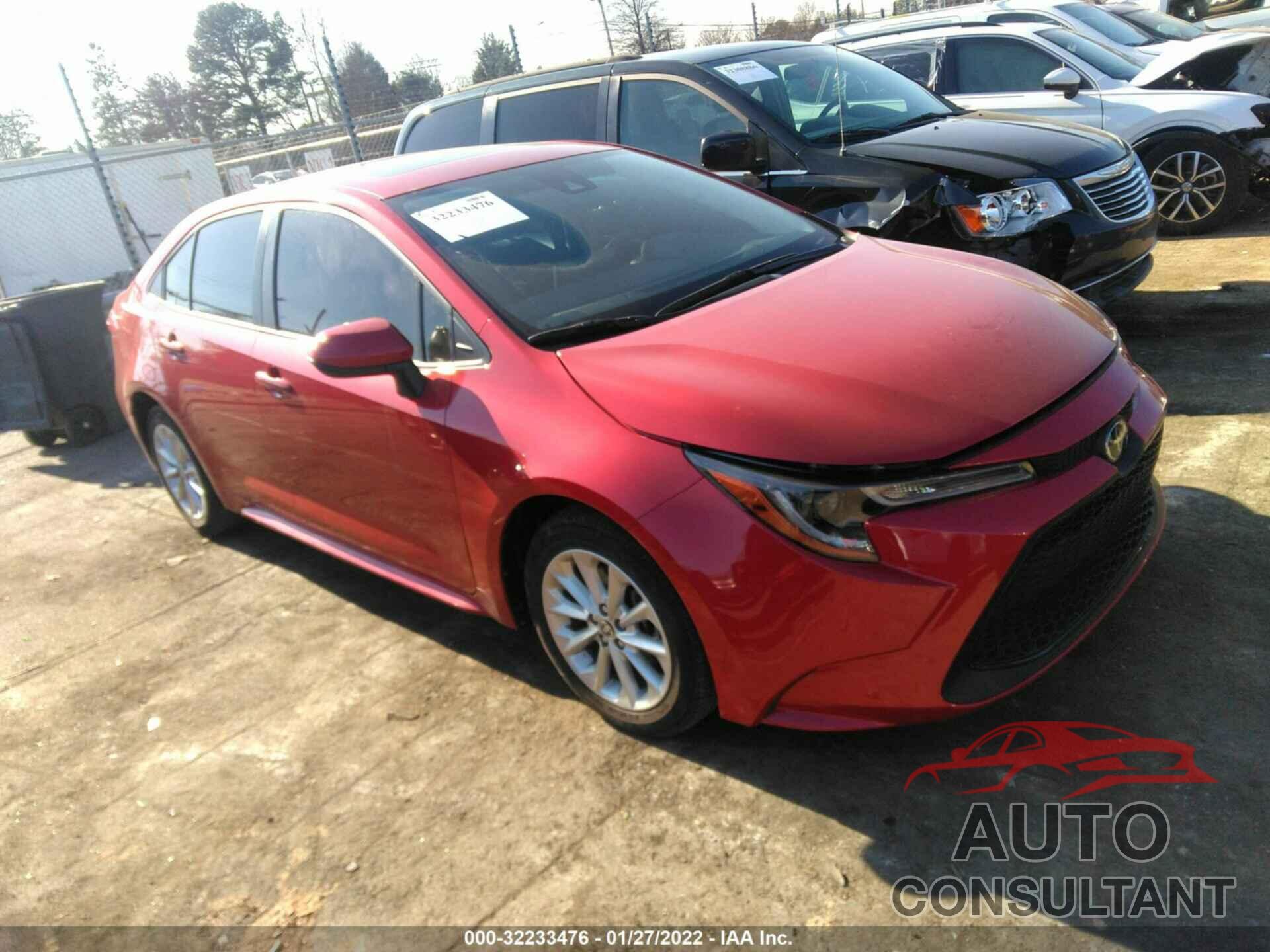 TOYOTA COROLLA 2021 - JTDHPMAE0MJ130232