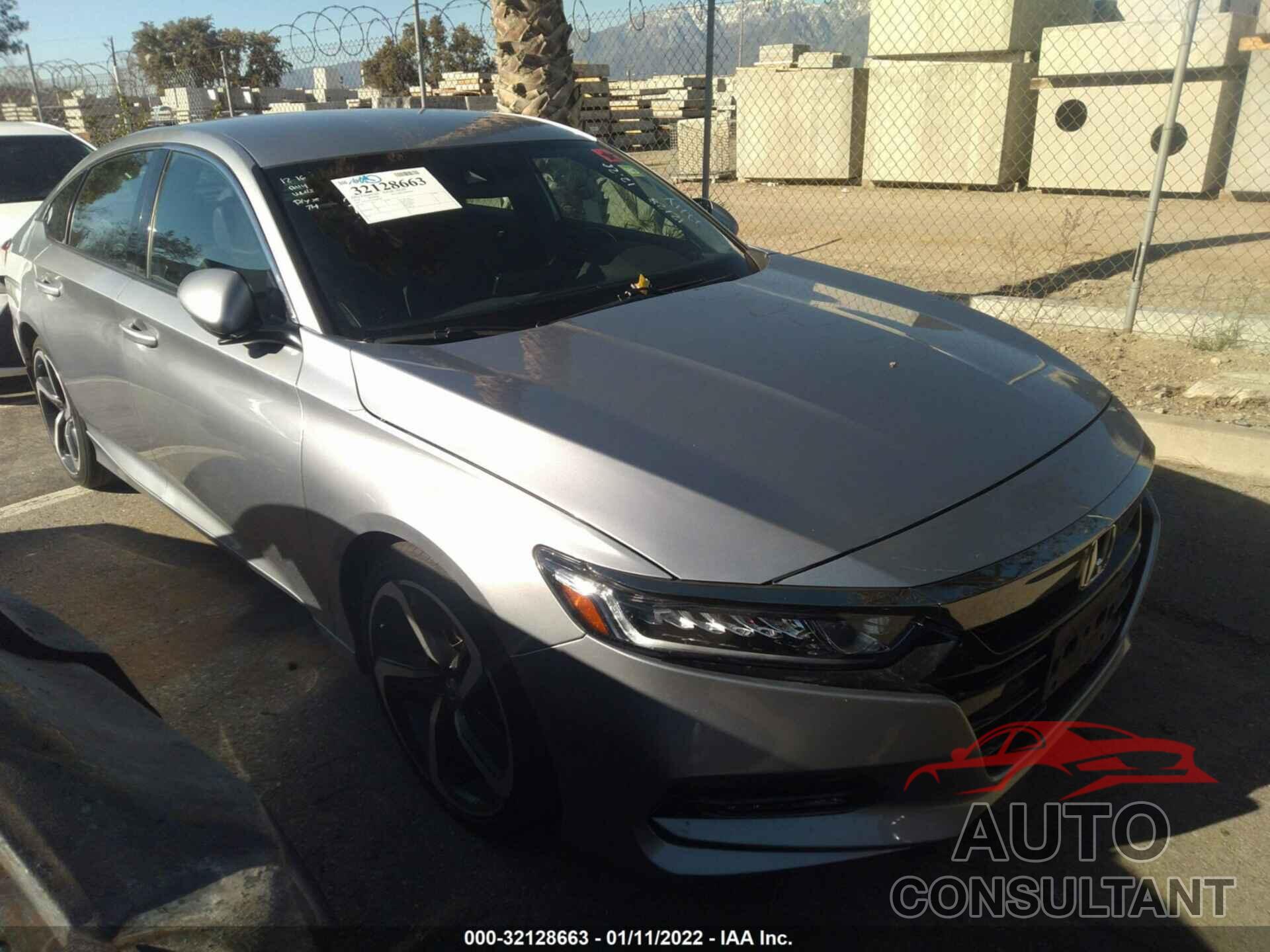HONDA ACCORD SEDAN 2018 - 1HGCV1F31JA268946