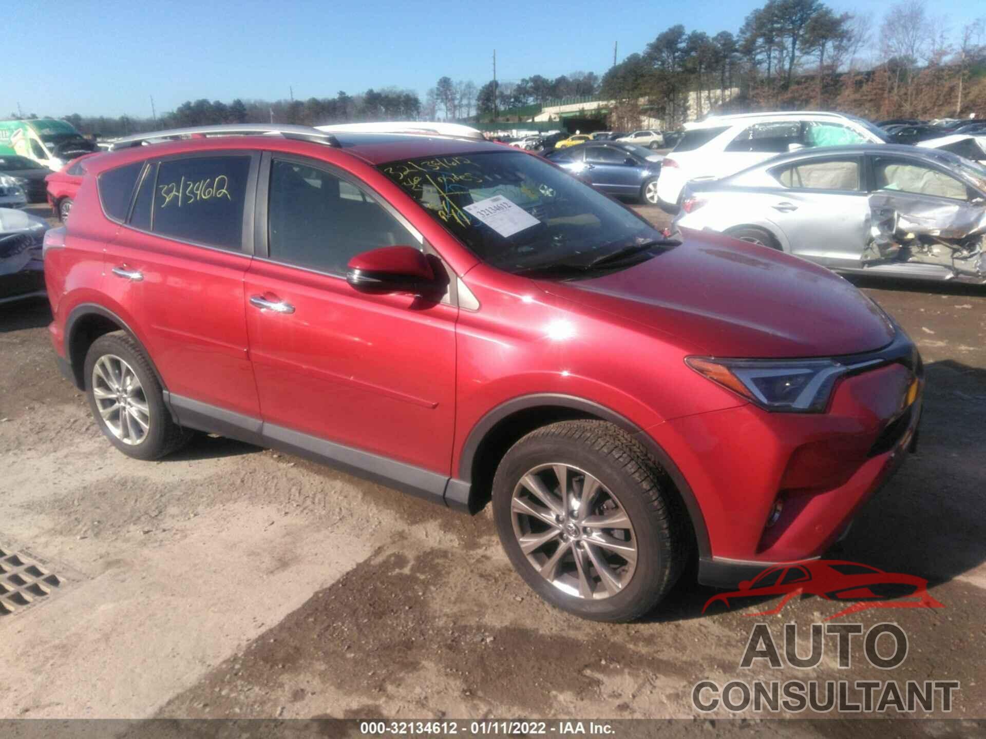 TOYOTA RAV4 2016 - JTMDFREV4GJ089729