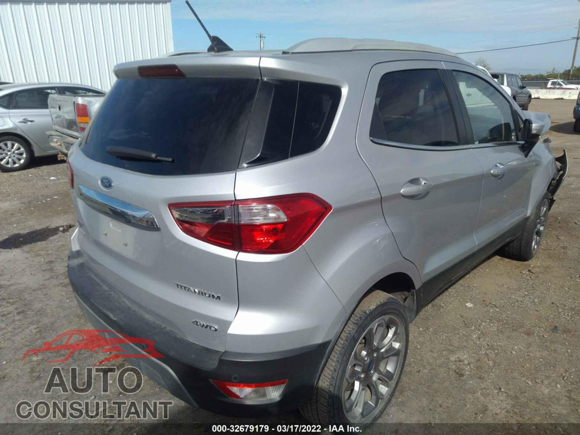 FORD ECOSPORT 2019 - MAJ6S3KL7KC297739