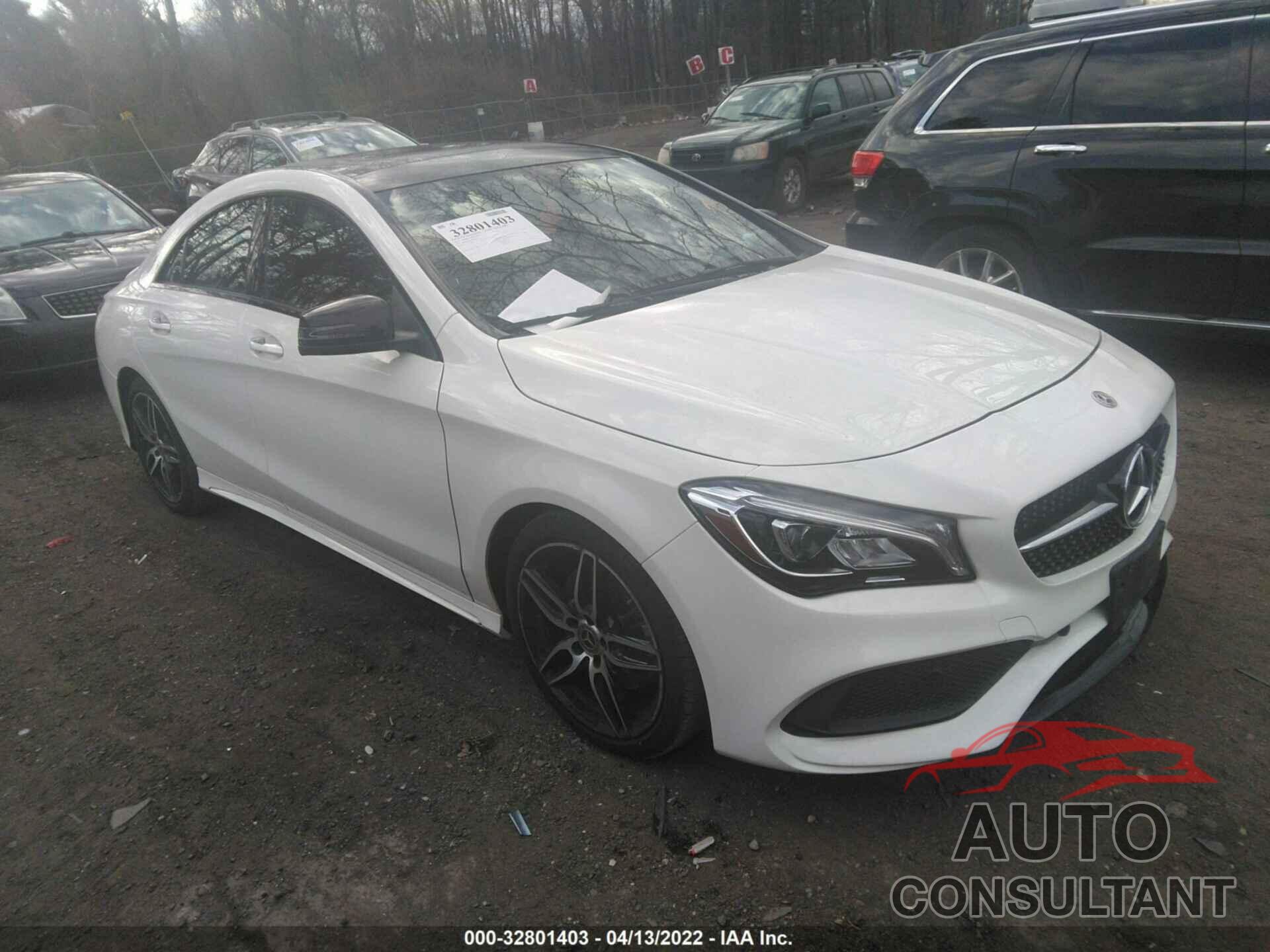 MERCEDES-BENZ CLA 2018 - WDDSJ4GB9JN526352