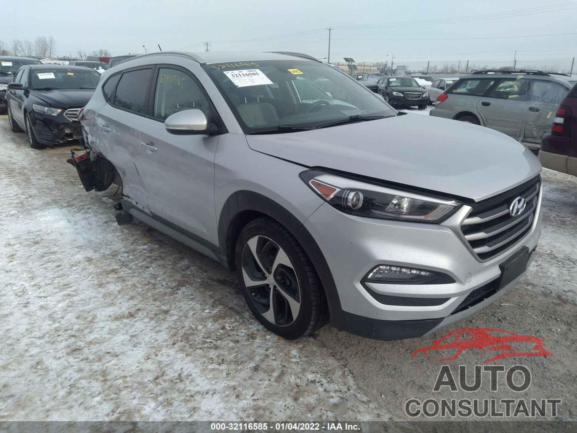 HYUNDAI TUCSON 2017 - KM8J3CA27HU373596