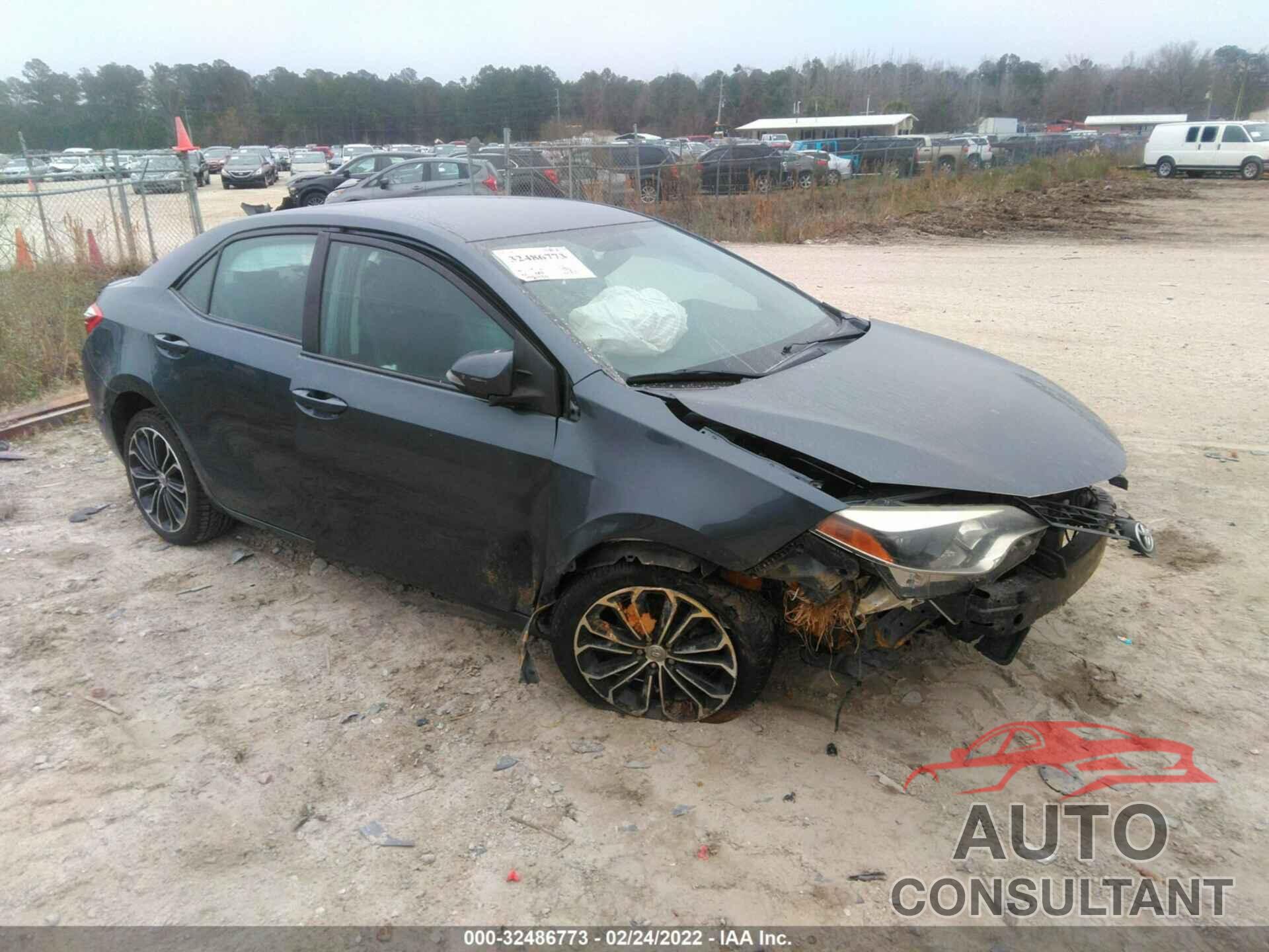 TOYOTA COROLLA 2016 - 2T1BURHE8GC529505