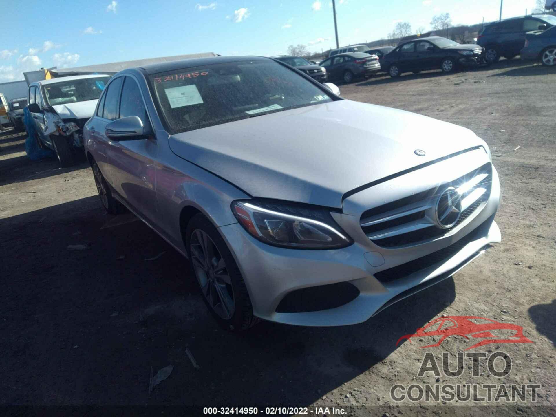 MERCEDES-BENZ C-CLASS 2016 - 55SWF4KB1GU159327