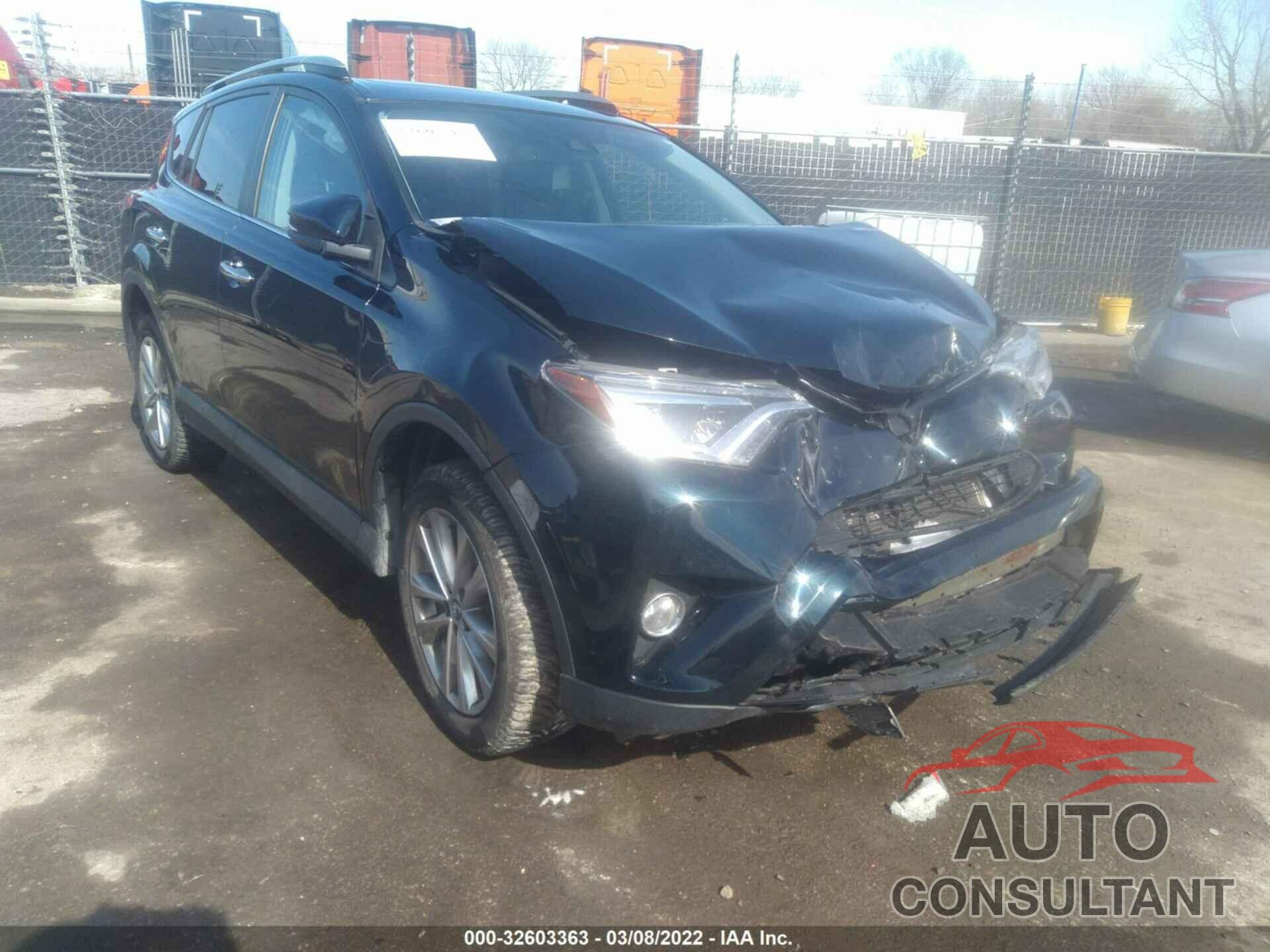 TOYOTA RAV4 2017 - 2T3DFREV0HW677534