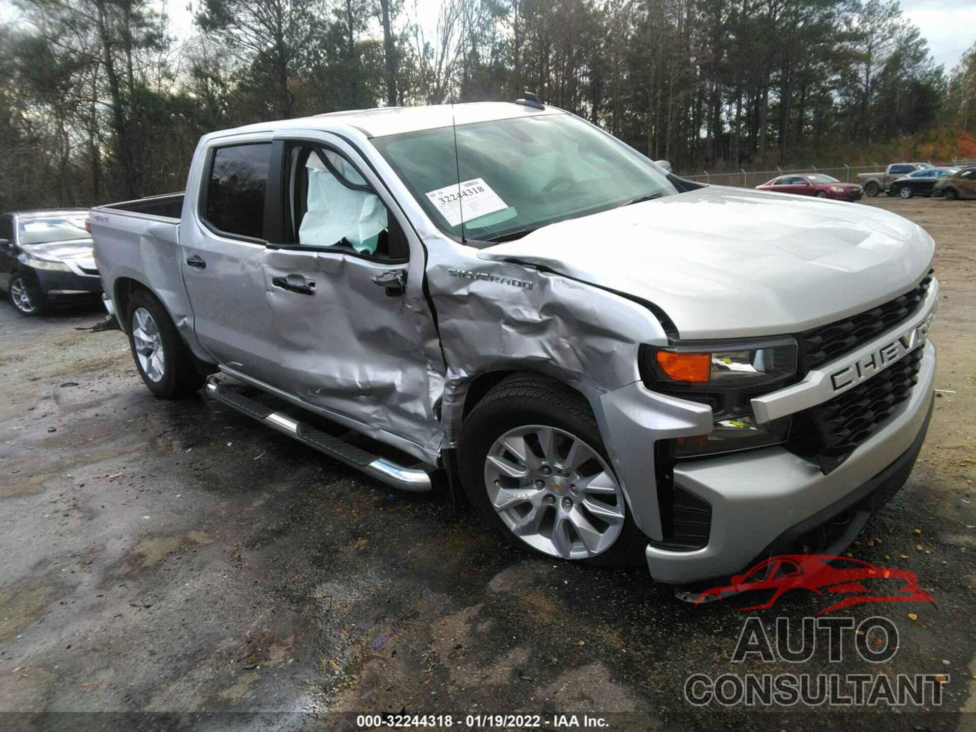CHEVROLET SILVERADO 1500 2021 - 3GCPYBEK8MG199278