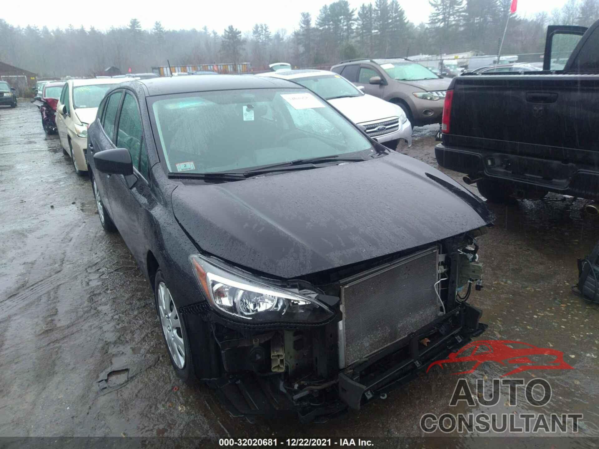 SUBARU IMPREZA 2017 - 4S3GTAA68H3702141