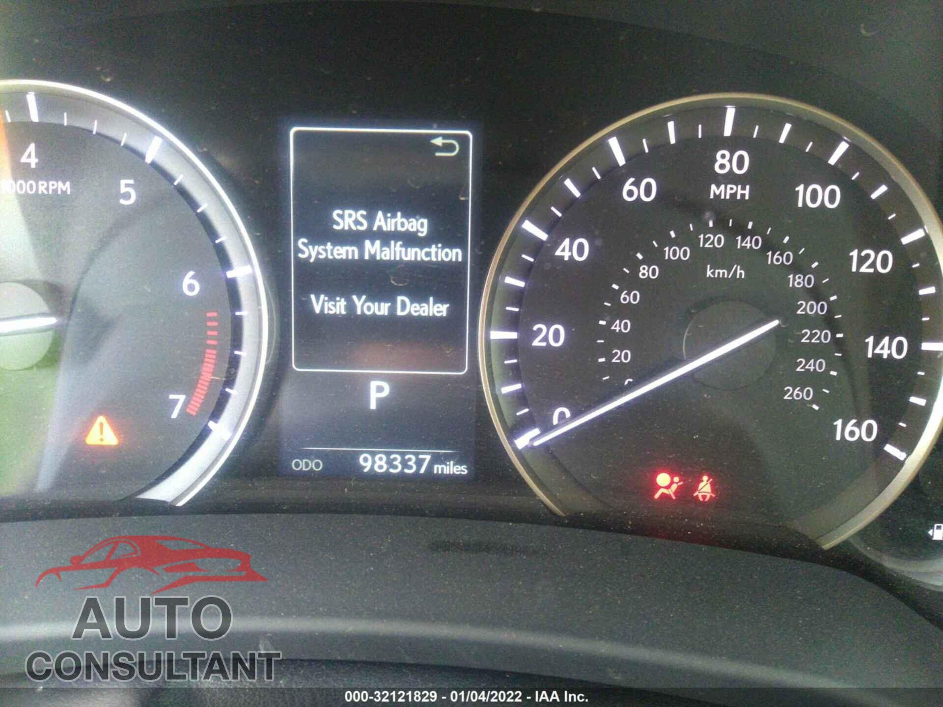LEXUS RX 2017 - 2T2ZZMCA5HC055369