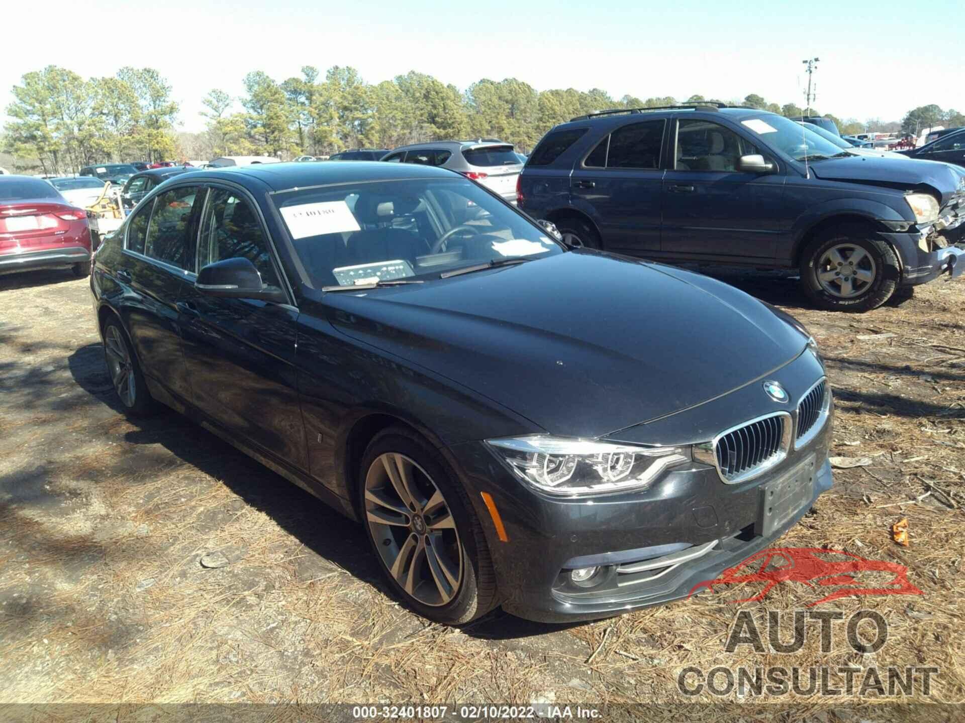 BMW 3 SERIES 2017 - WBA8E1C37HA029482