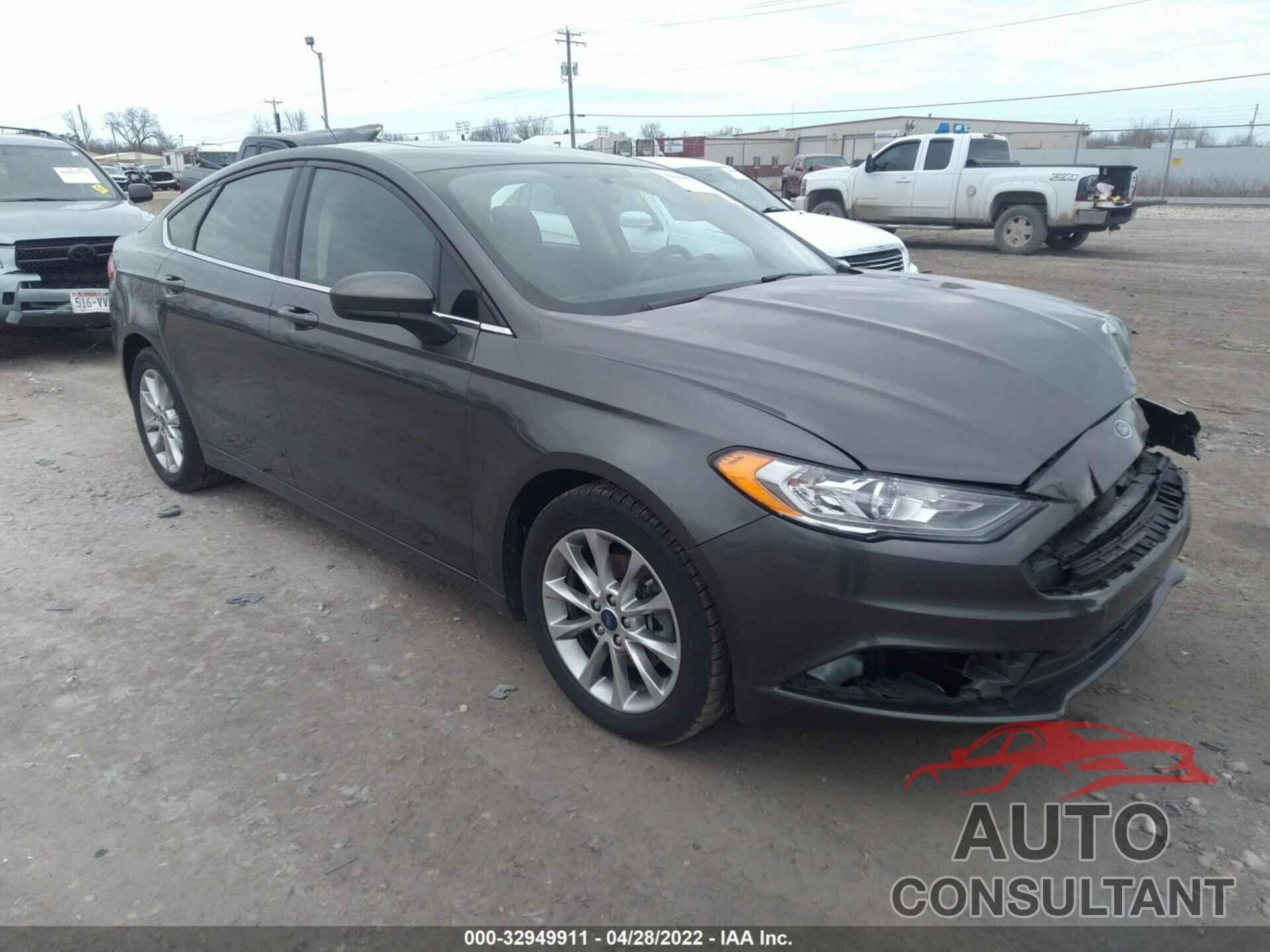 FORD FUSION 2017 - 3FA6P0H70HR401637