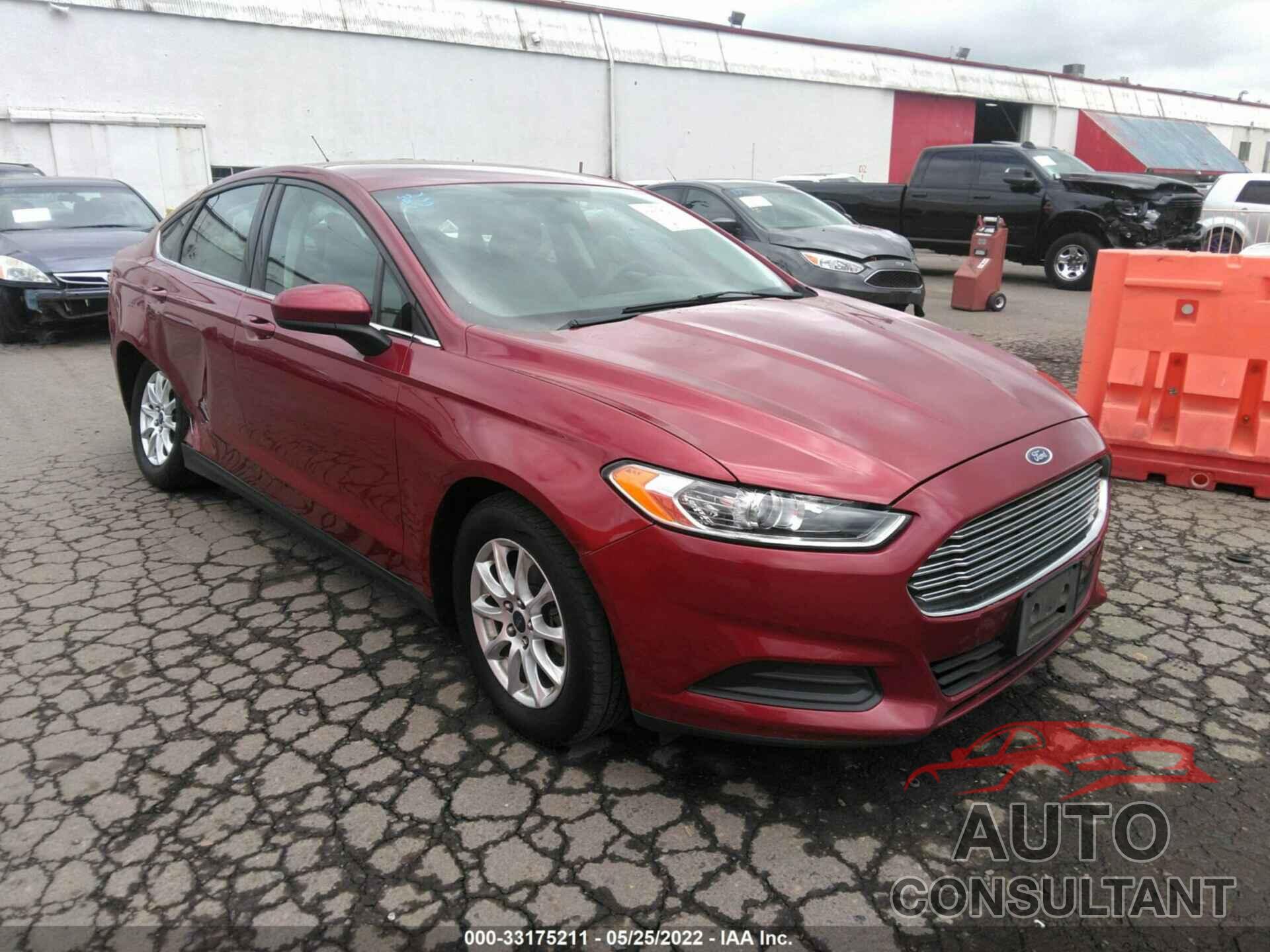 FORD FUSION 2016 - 3FA6P0G73GR247876